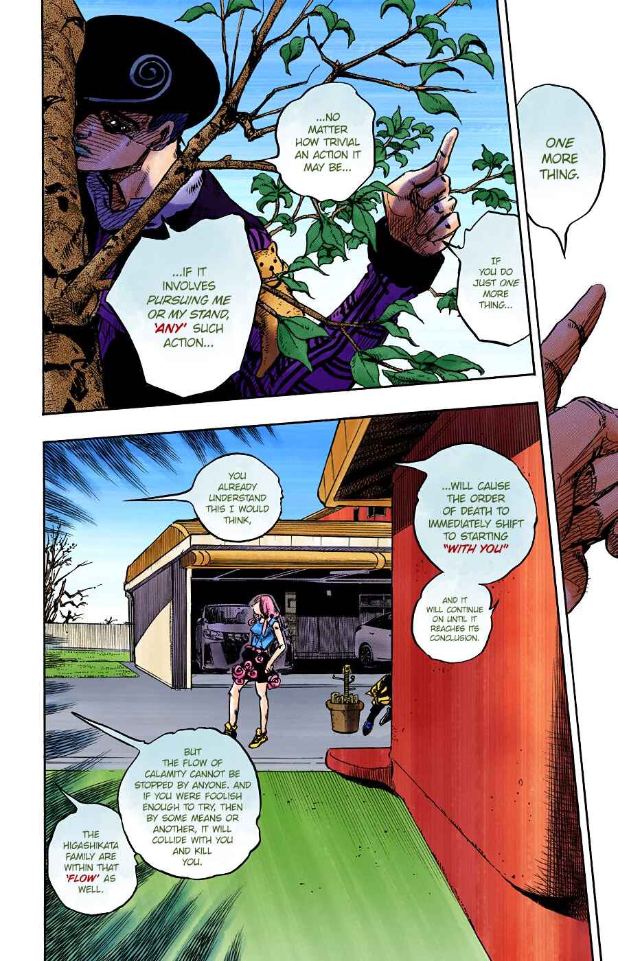 Page 23 Chapter 102 JoJos Bizarre Adventure, Part 8: JoJolion (Official Colored)