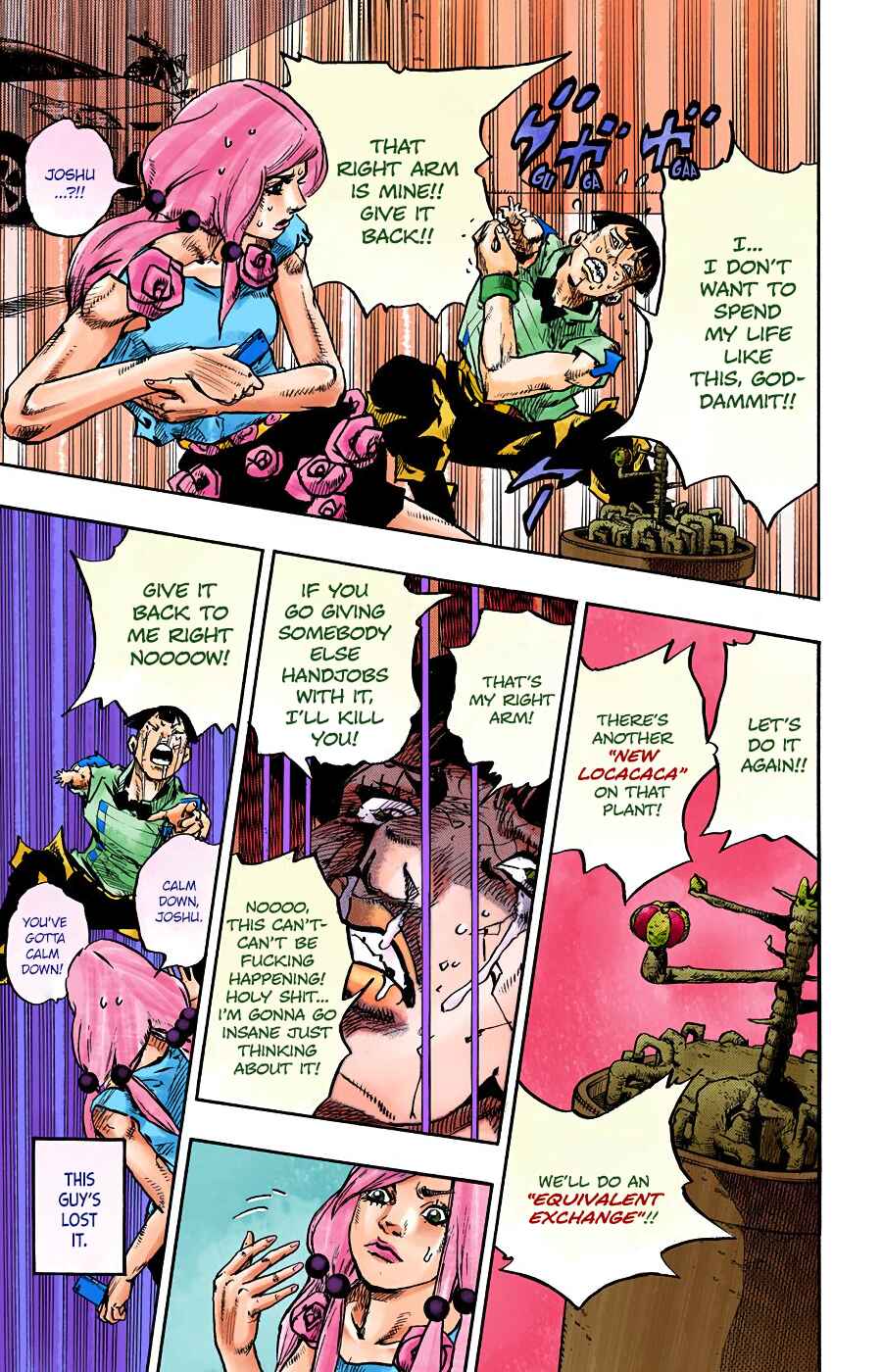 Page 28 Chapter 102 JoJos Bizarre Adventure, Part 8: JoJolion (Official Colored)