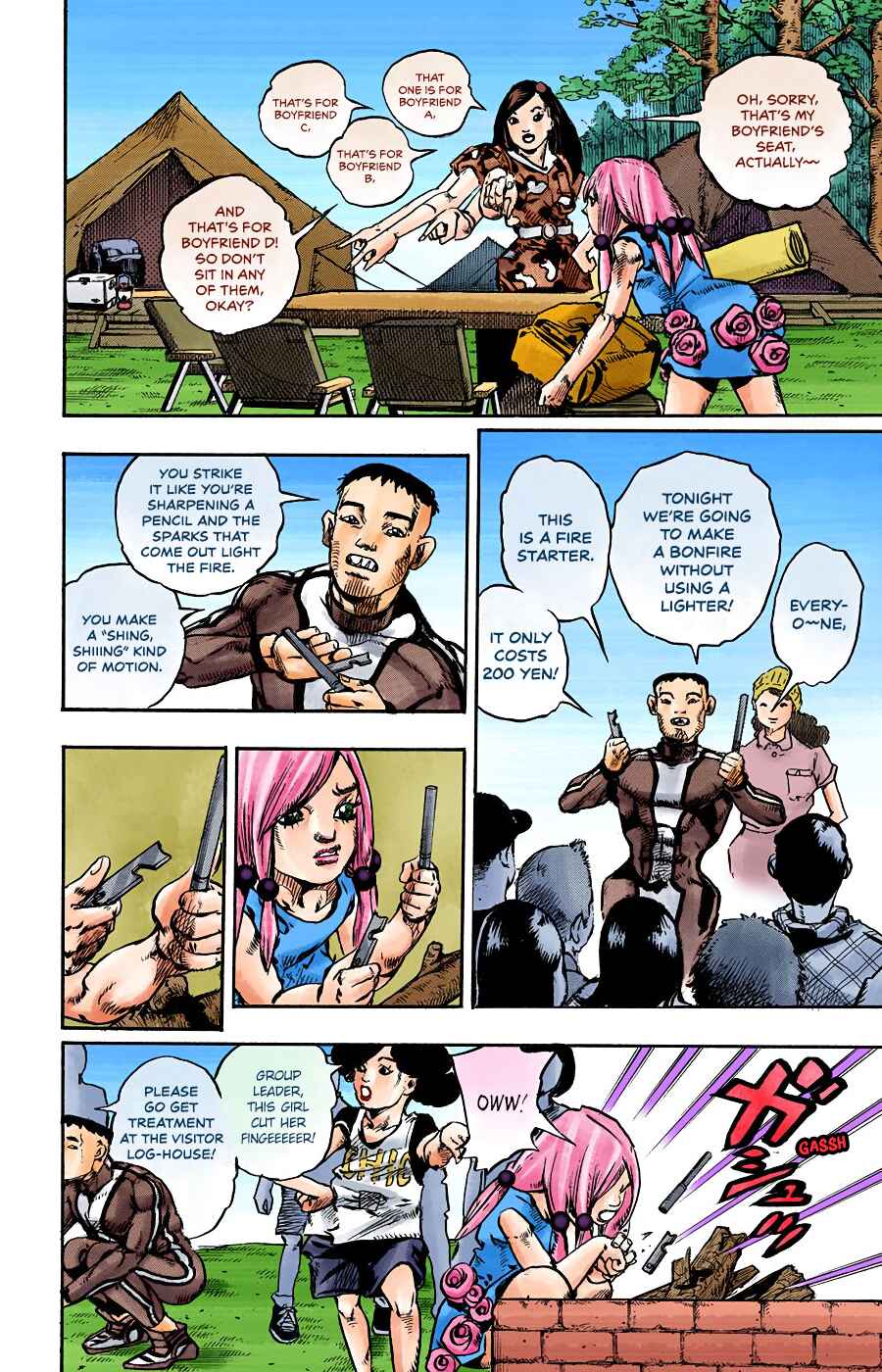 Page 4 Chapter 102 JoJos Bizarre Adventure, Part 8: JoJolion (Official Colored)