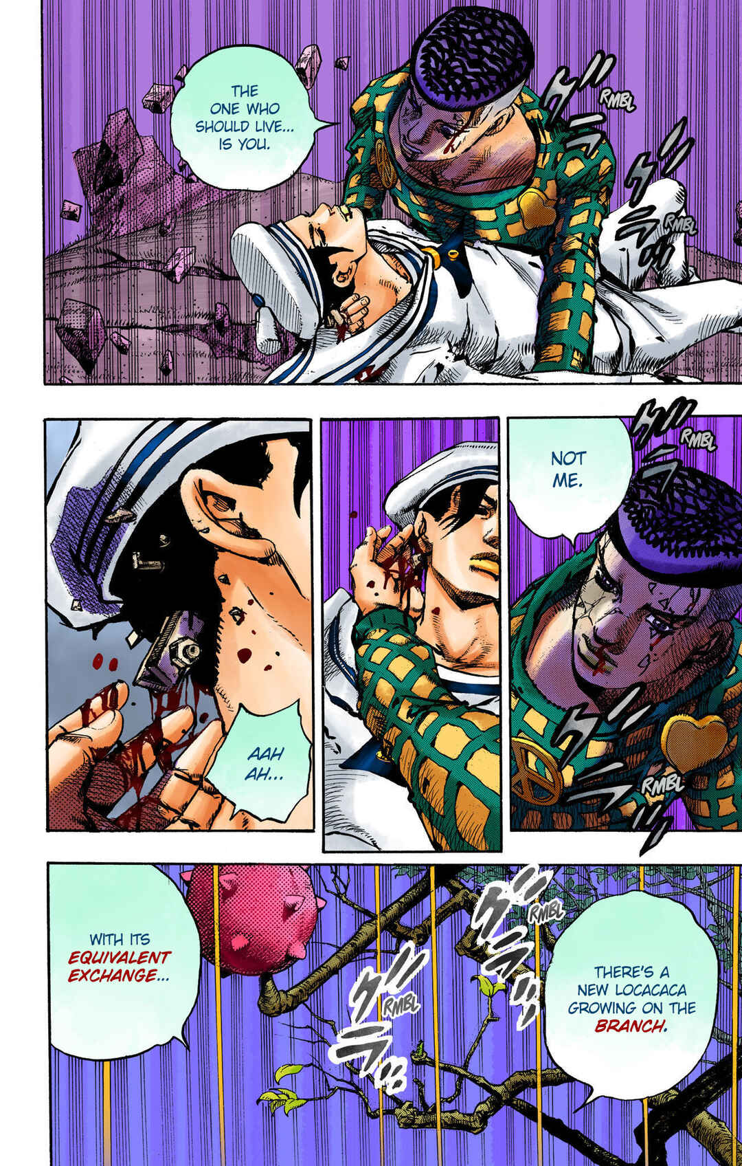 Page 3 Chapter 105 JoJos Bizarre Adventure, Part 8: JoJolion (Official Colored)