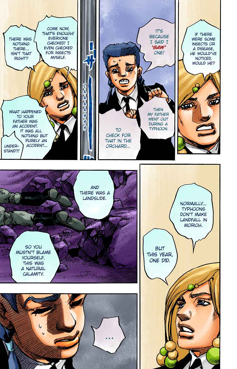 Page 25 Chapter 99 JoJos Bizarre Adventure, Part 8: JoJolion (Official Colored)