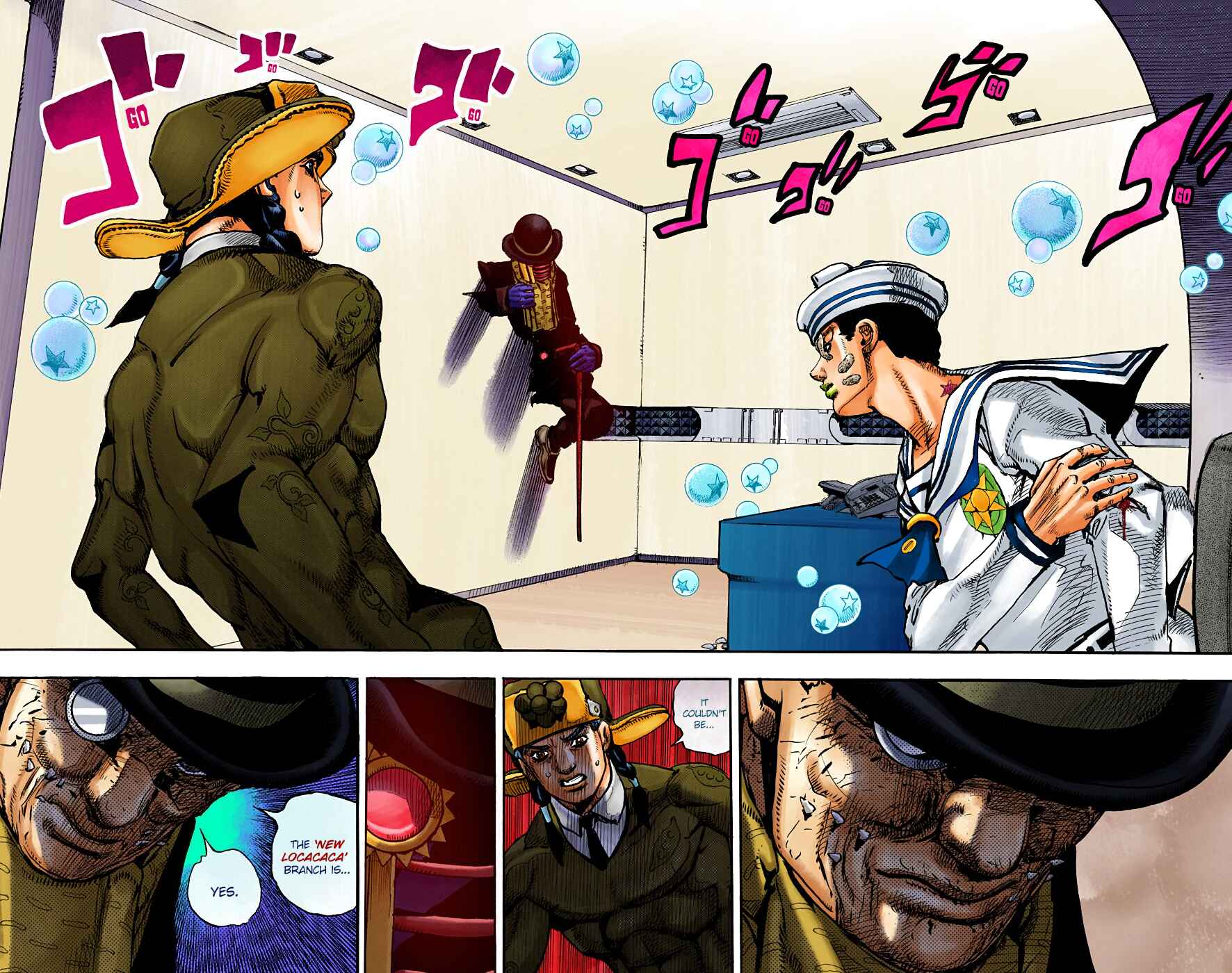 Page 28 Chapter 99 JoJos Bizarre Adventure, Part 8: JoJolion (Official Colored)