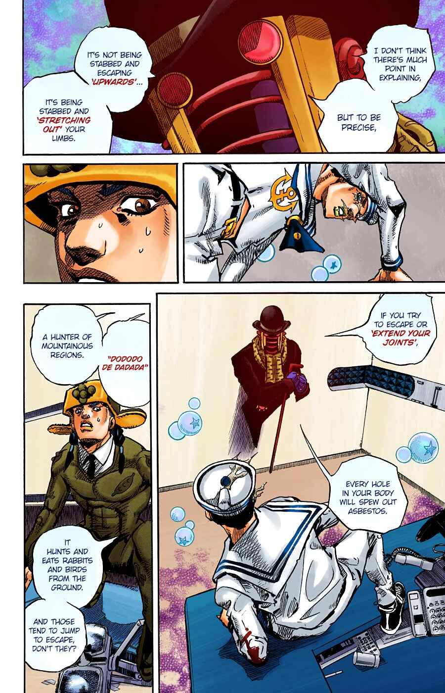 Page 40 Chapter 99 JoJos Bizarre Adventure, Part 8: JoJolion (Official Colored)