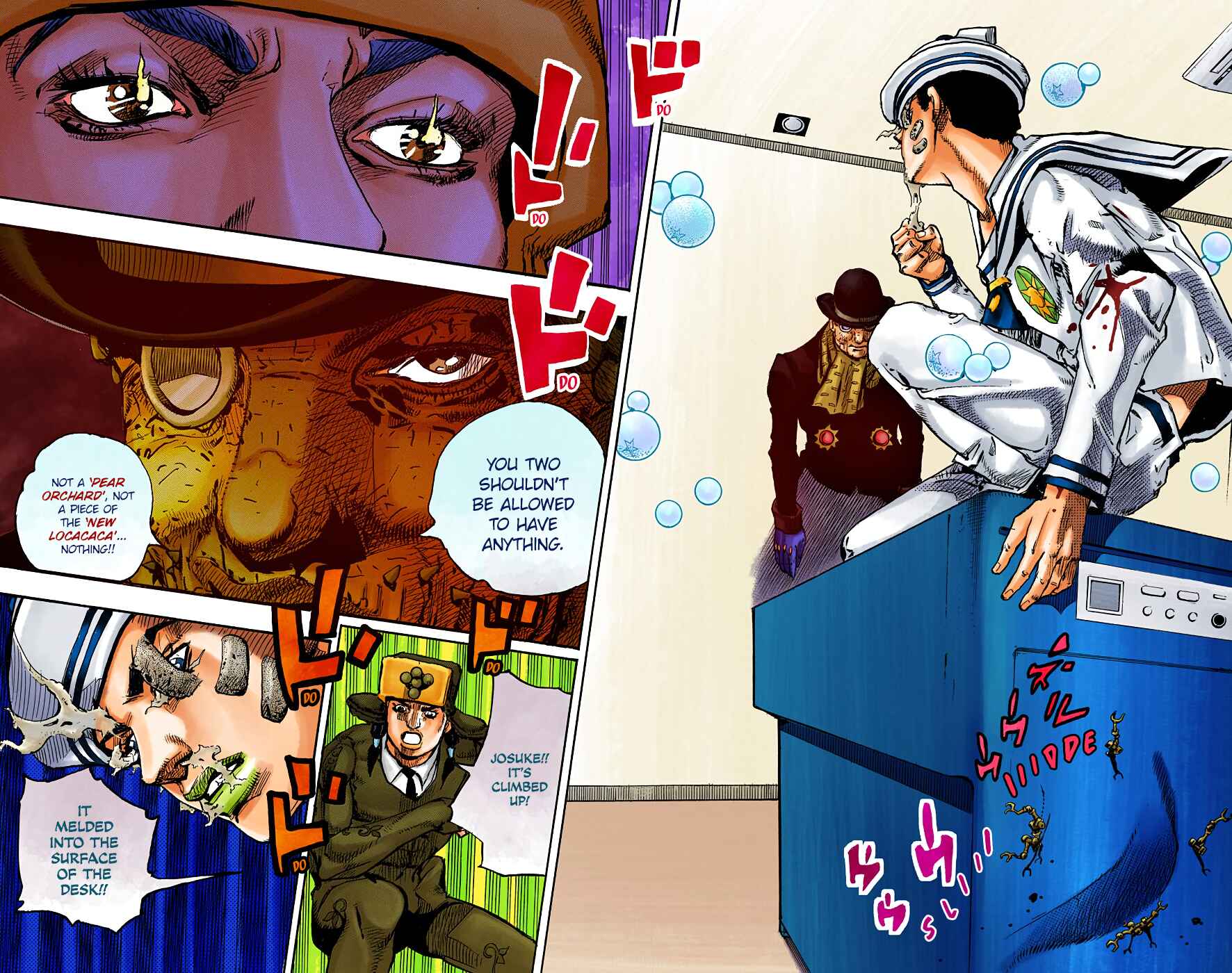 Page 42 Chapter 99 JoJos Bizarre Adventure, Part 8: JoJolion (Official Colored)