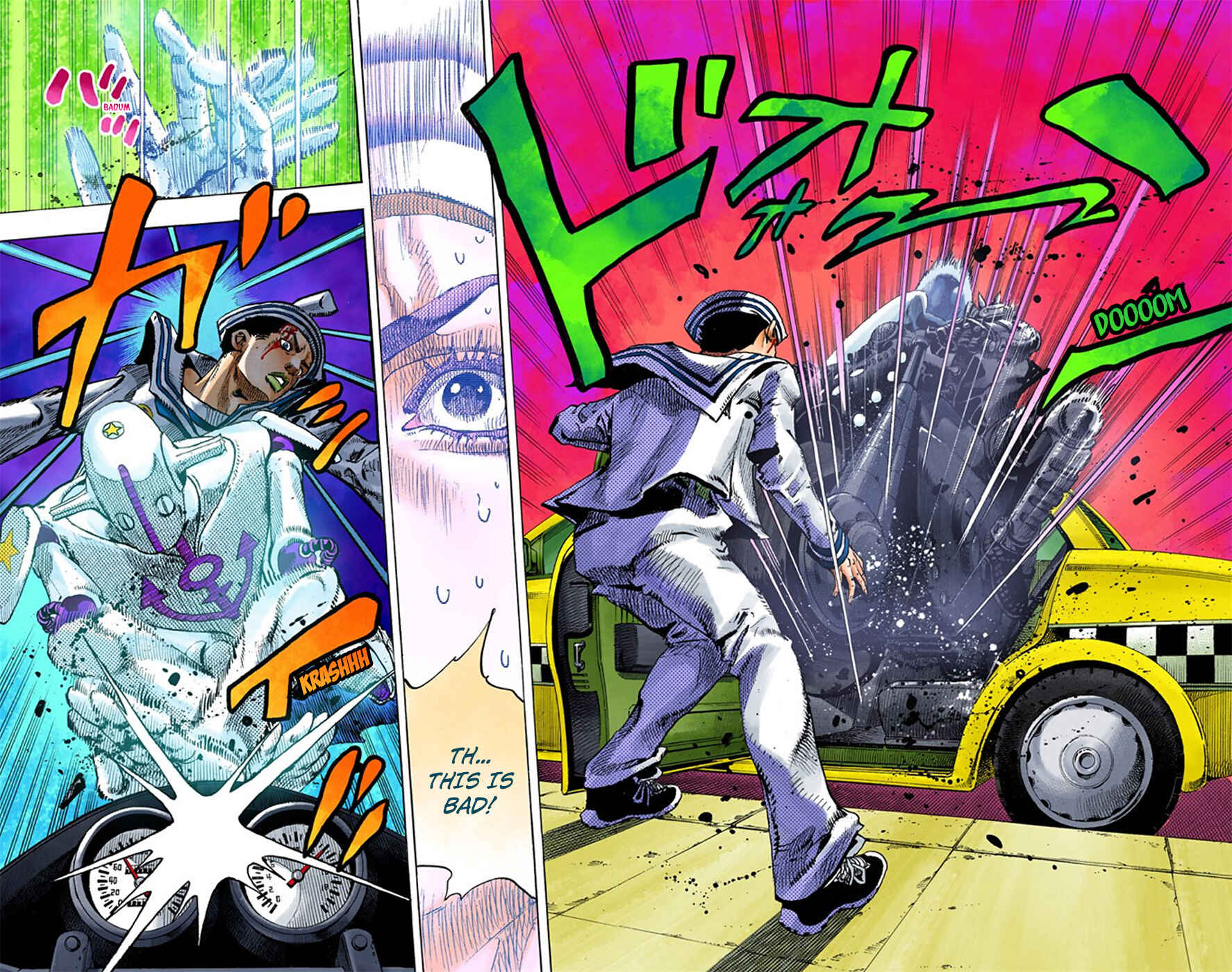 Page 12 Chapter 15 JoJos Bizarre Adventure, Part 8: JoJolion (Official Colored)