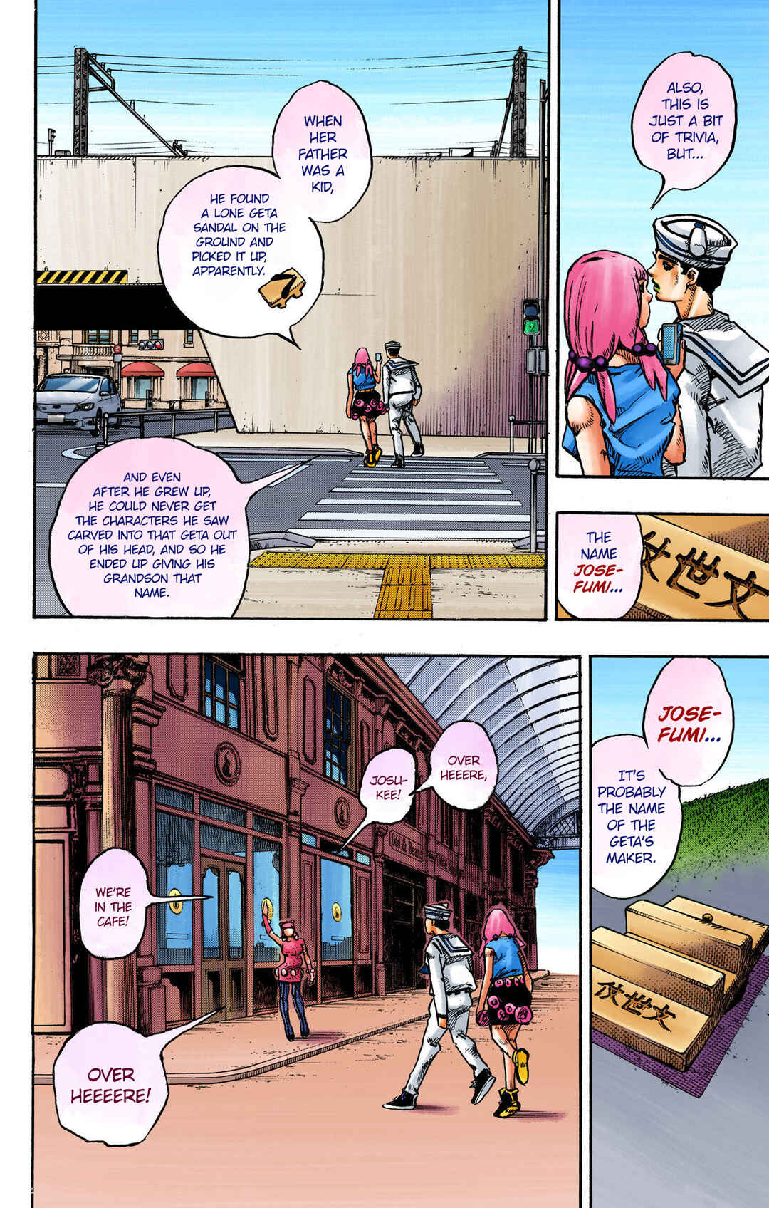 Page 40 Chapter 110 JoJos Bizarre Adventure, Part 8: JoJolion (Official Colored)