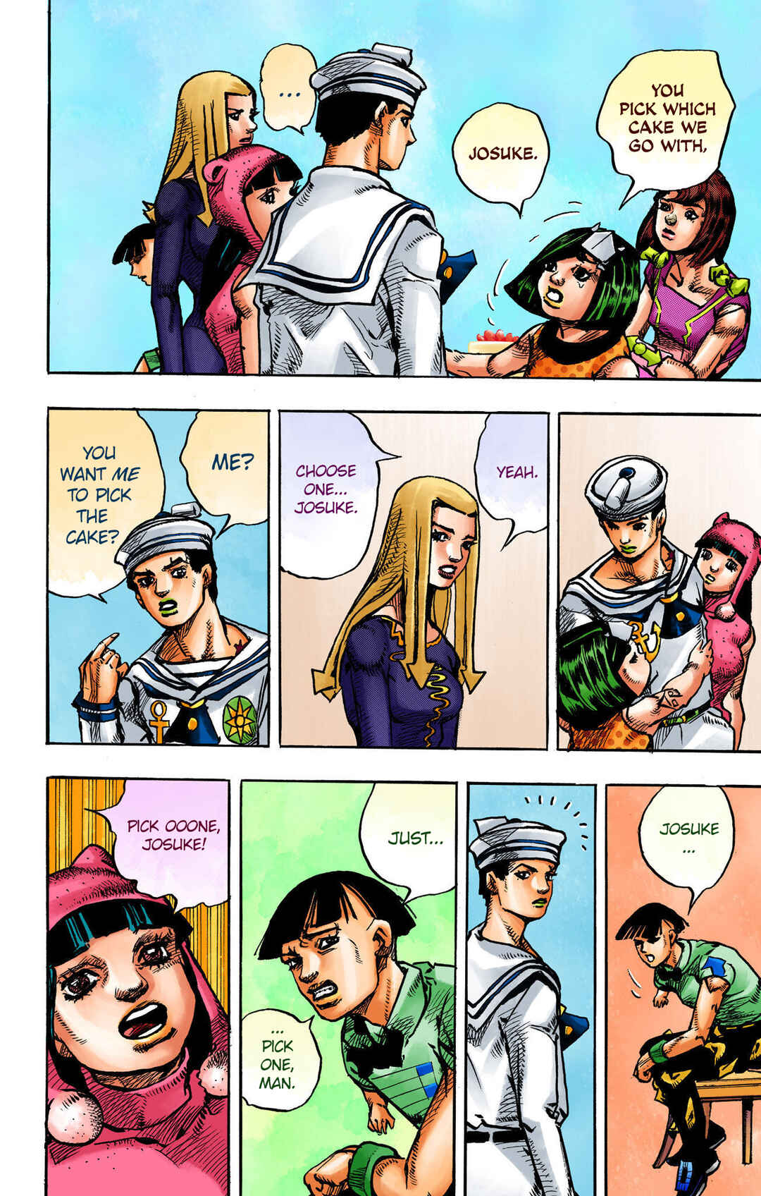 Page 44 Chapter 110 JoJos Bizarre Adventure, Part 8: JoJolion (Official Colored)