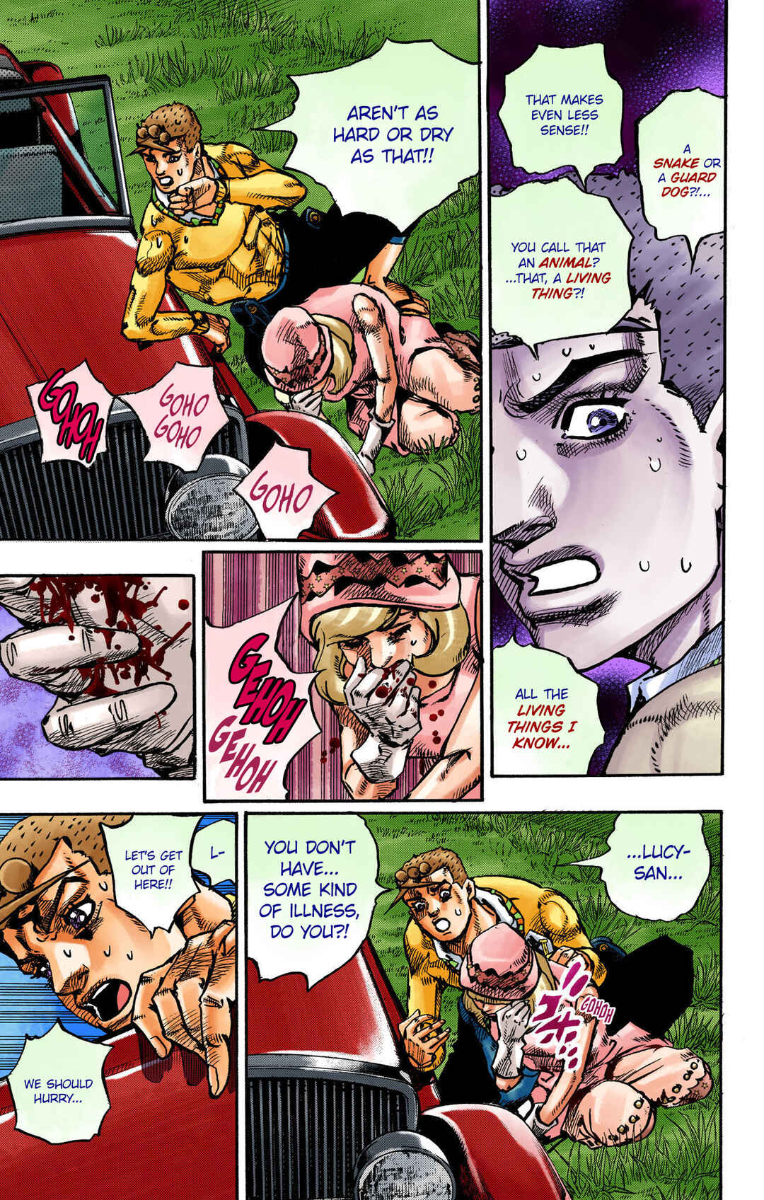 Page 8 Chapter 110 JoJos Bizarre Adventure, Part 8: JoJolion (Official Colored)