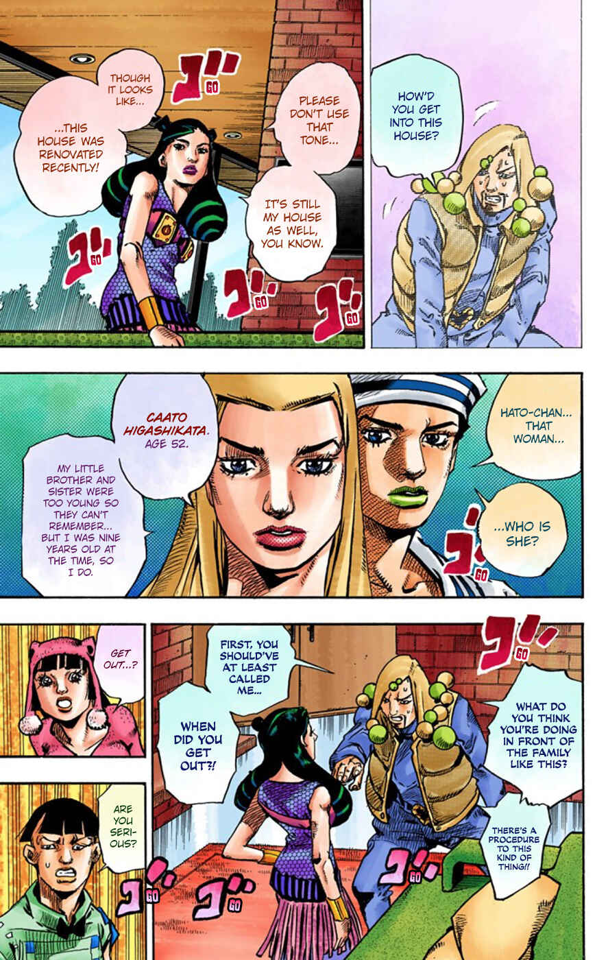 Page 27 Chapter 58 JoJos Bizarre Adventure, Part 8: JoJolion (Official Colored)