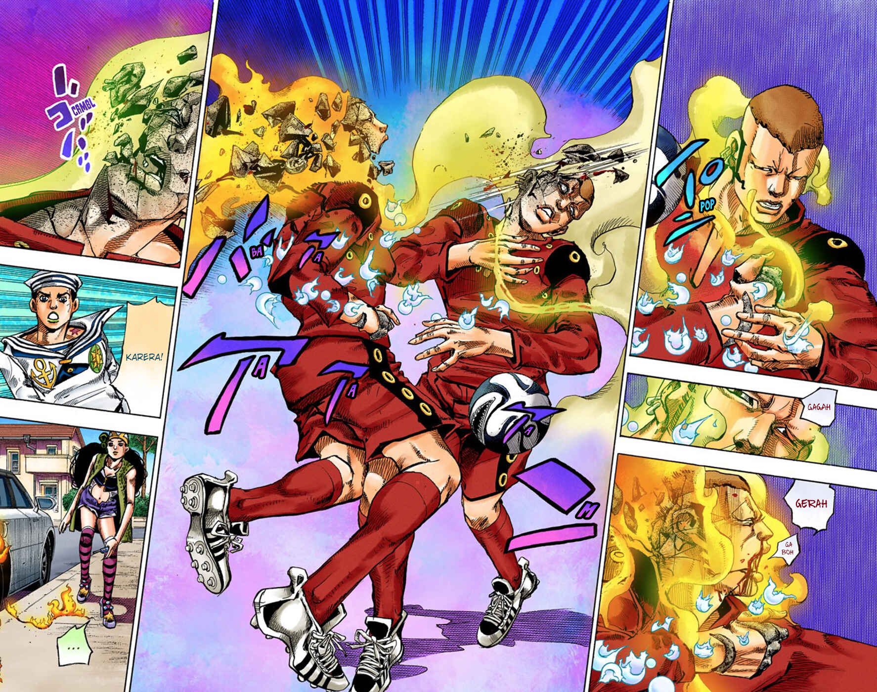 Page 34 Chapter 46 JoJos Bizarre Adventure, Part 8: JoJolion (Official Colored)