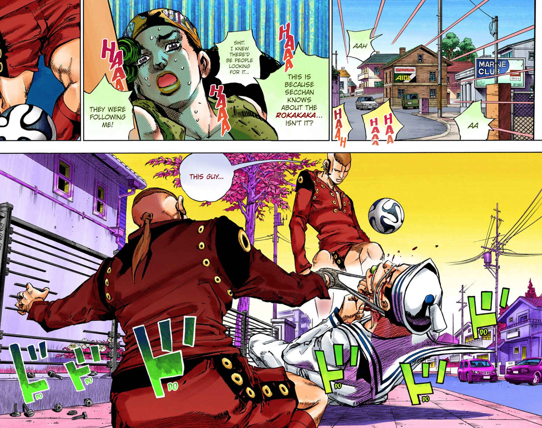 Page 7 Chapter 46 JoJos Bizarre Adventure, Part 8: JoJolion (Official Colored)