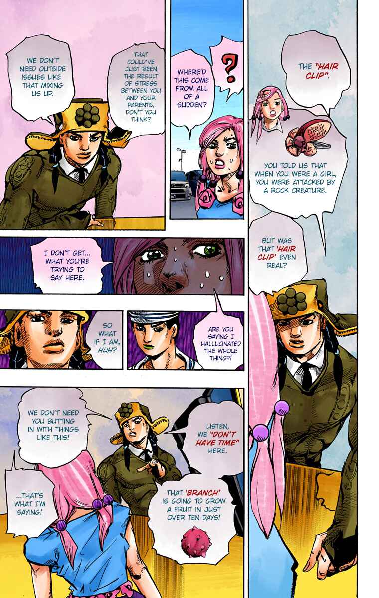 Page 13 Chapter 83 JoJos Bizarre Adventure, Part 8: JoJolion (Official Colored)