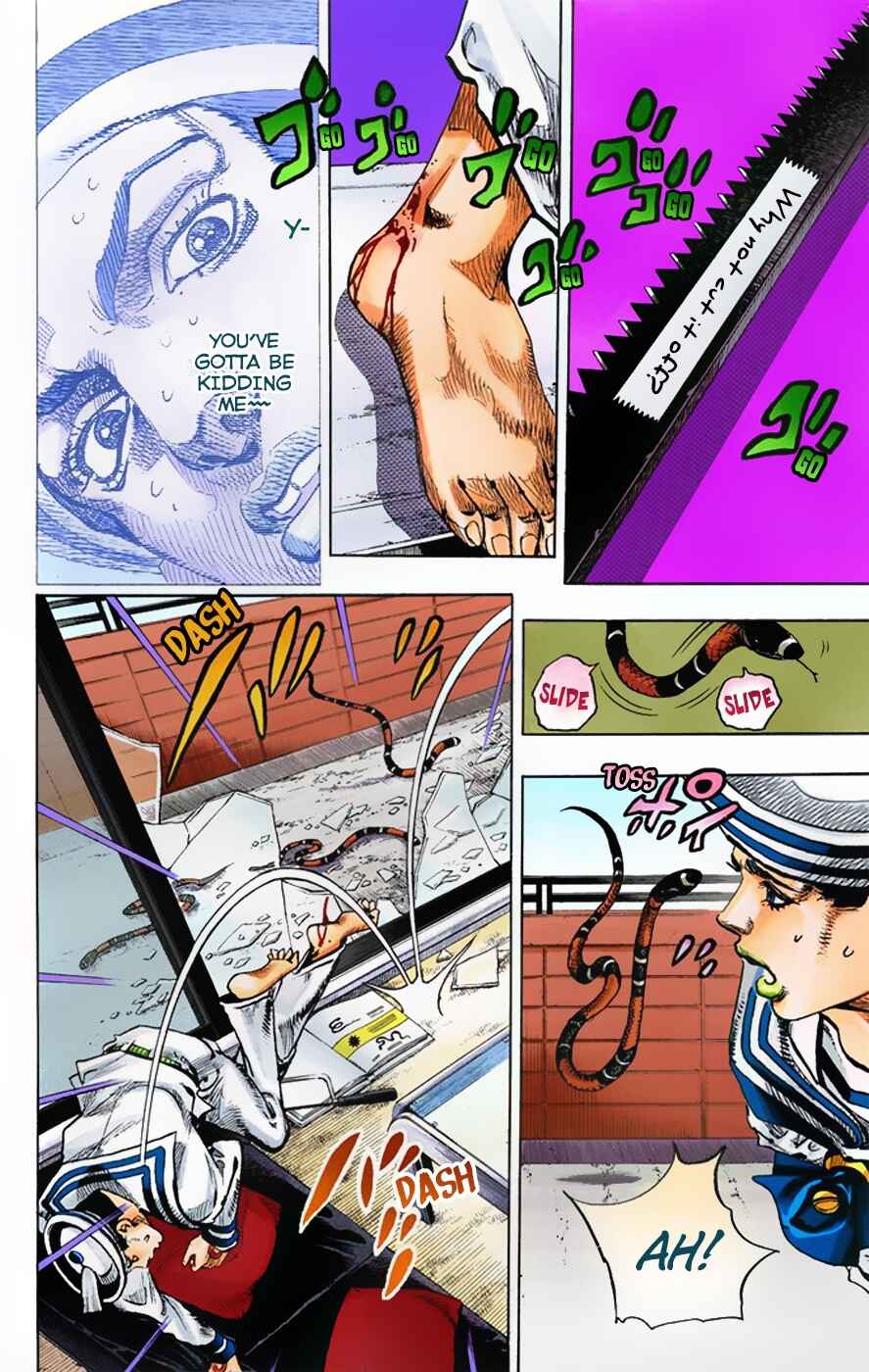 Page 11 Chapter 5 JoJos Bizarre Adventure, Part 8: JoJolion (Official Colored)