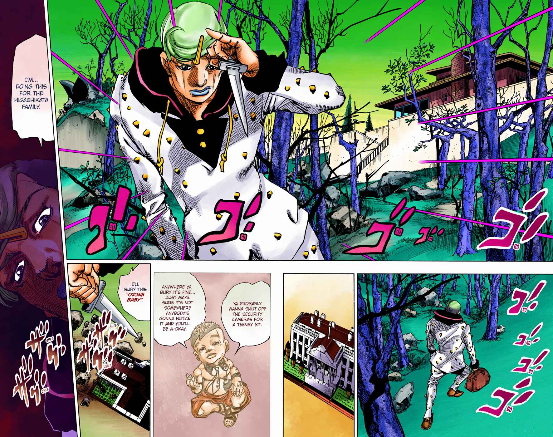 Page 12 Chapter 72 JoJos Bizarre Adventure, Part 8: JoJolion (Official Colored)