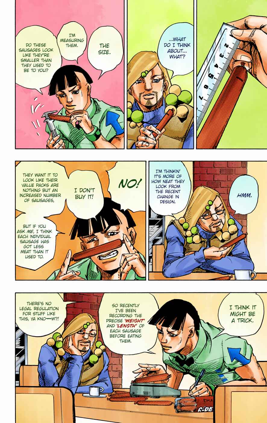 Page 4 Chapter 72 JoJos Bizarre Adventure, Part 8: JoJolion (Official Colored)