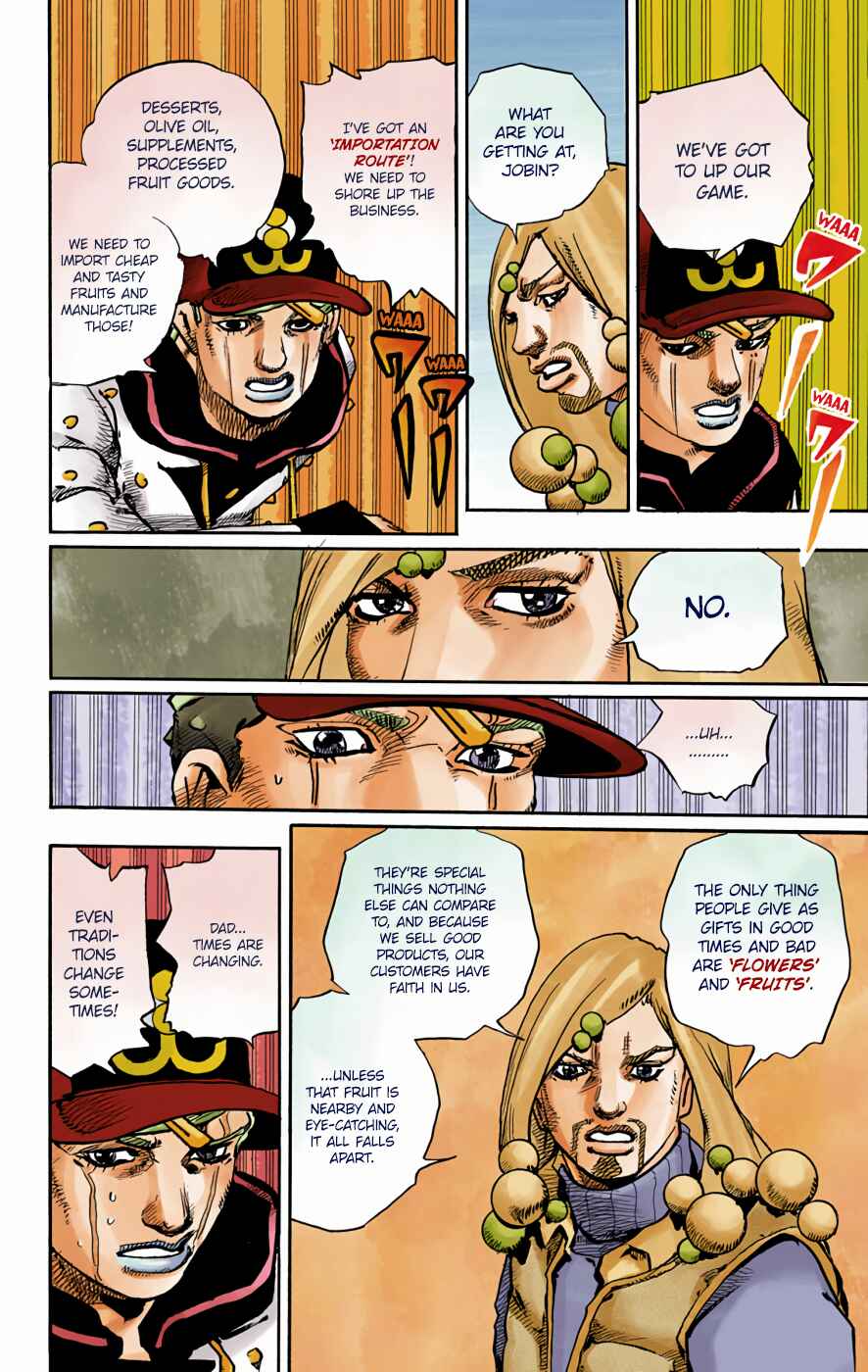 Page 8 Chapter 72 JoJos Bizarre Adventure, Part 8: JoJolion (Official Colored)