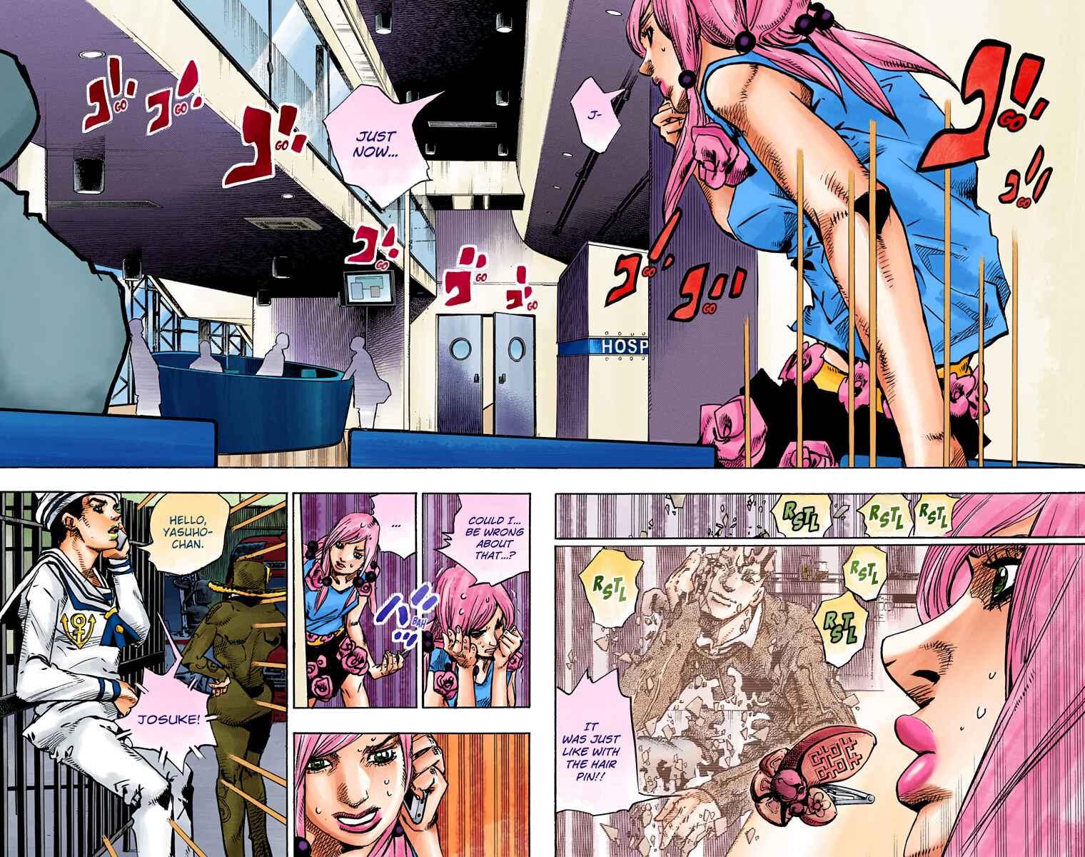 Page 4 Chapter 78 JoJos Bizarre Adventure, Part 8: JoJolion (Official Colored)