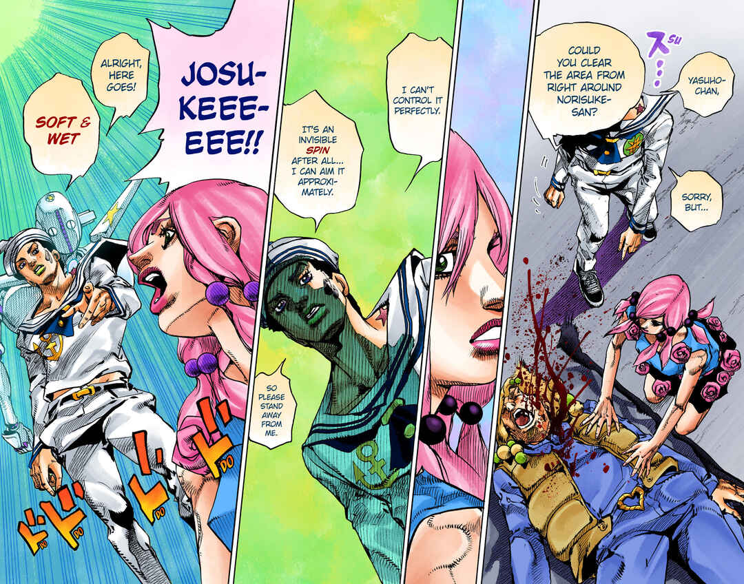 Page 35 Chapter 108 JoJos Bizarre Adventure, Part 8: JoJolion (Official Colored)