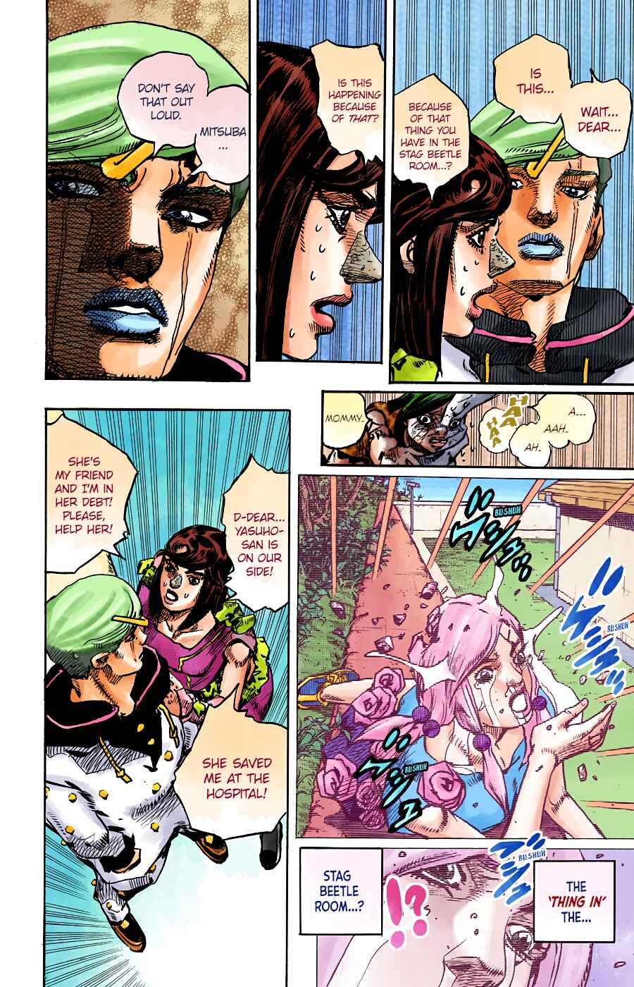 Page 17 Chapter 94 JoJos Bizarre Adventure, Part 8: JoJolion (Official Colored)