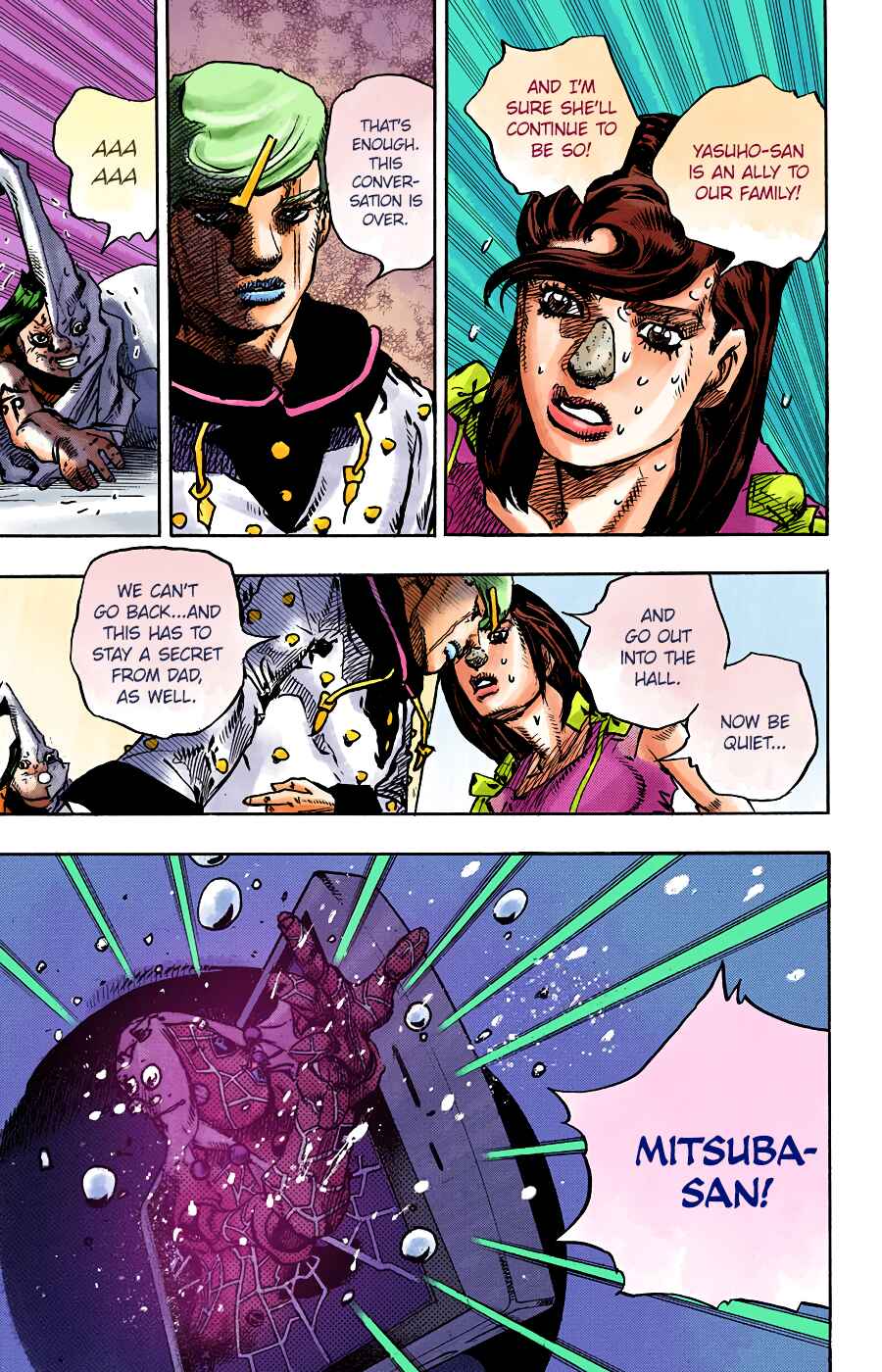 Page 18 Chapter 94 JoJos Bizarre Adventure, Part 8: JoJolion (Official Colored)