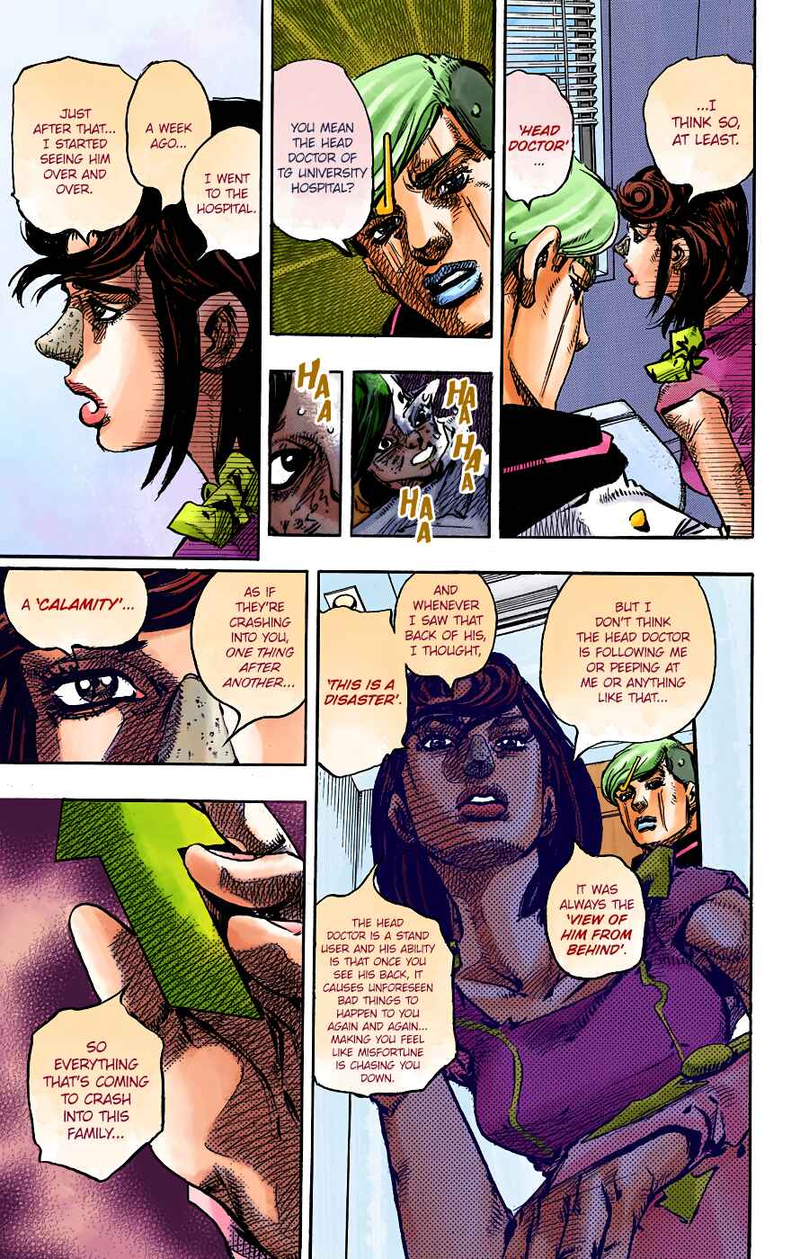 Page 27 Chapter 94 JoJos Bizarre Adventure, Part 8: JoJolion (Official Colored)
