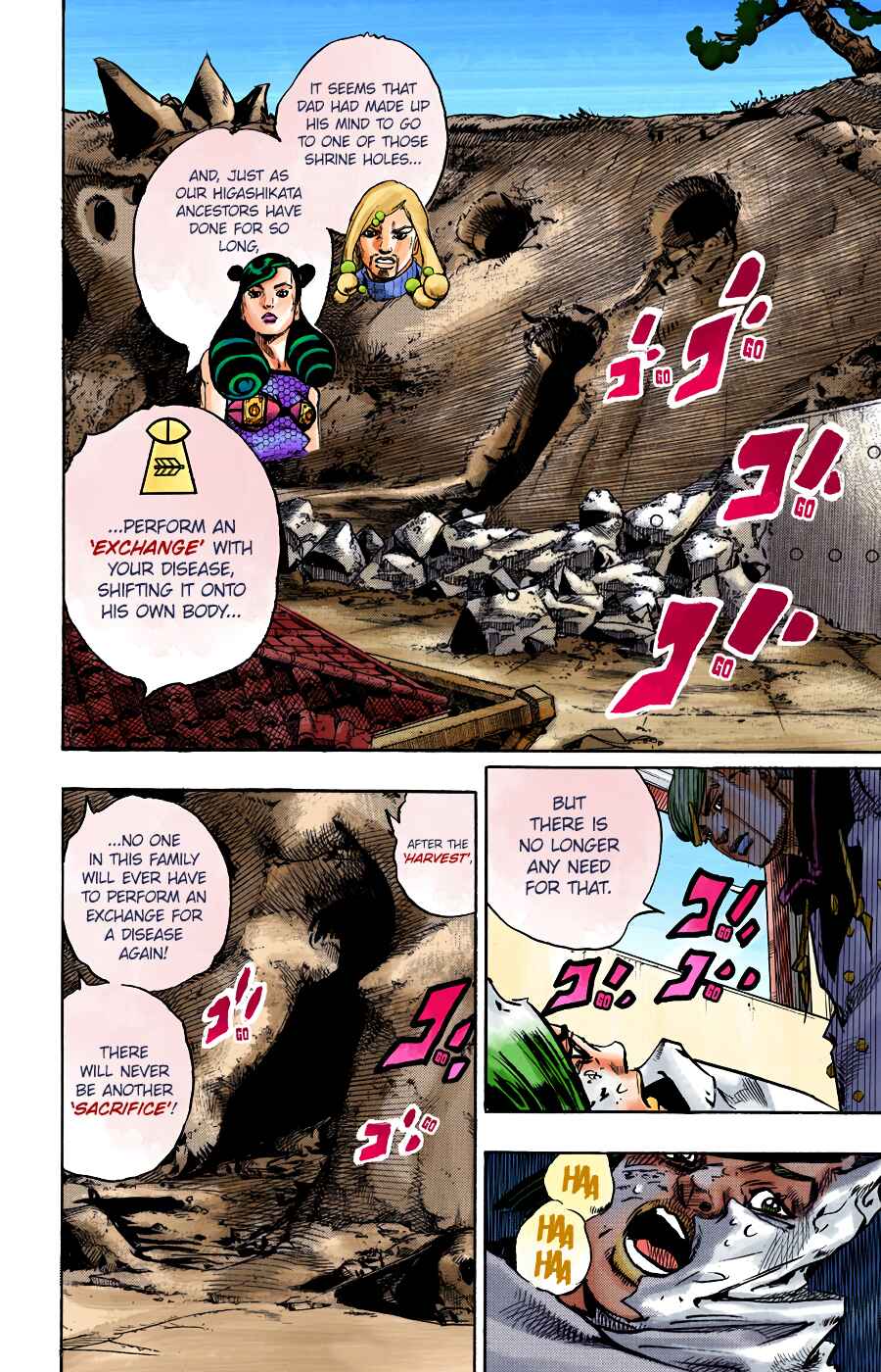 Page 3 Chapter 94 JoJos Bizarre Adventure, Part 8: JoJolion (Official Colored)