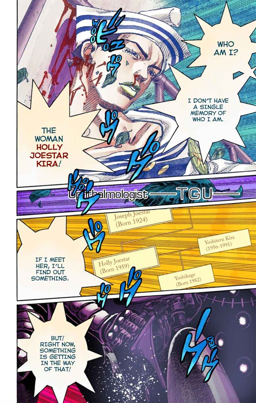 Page 3 Chapter 13 JoJos Bizarre Adventure, Part 8: JoJolion (Official Colored)