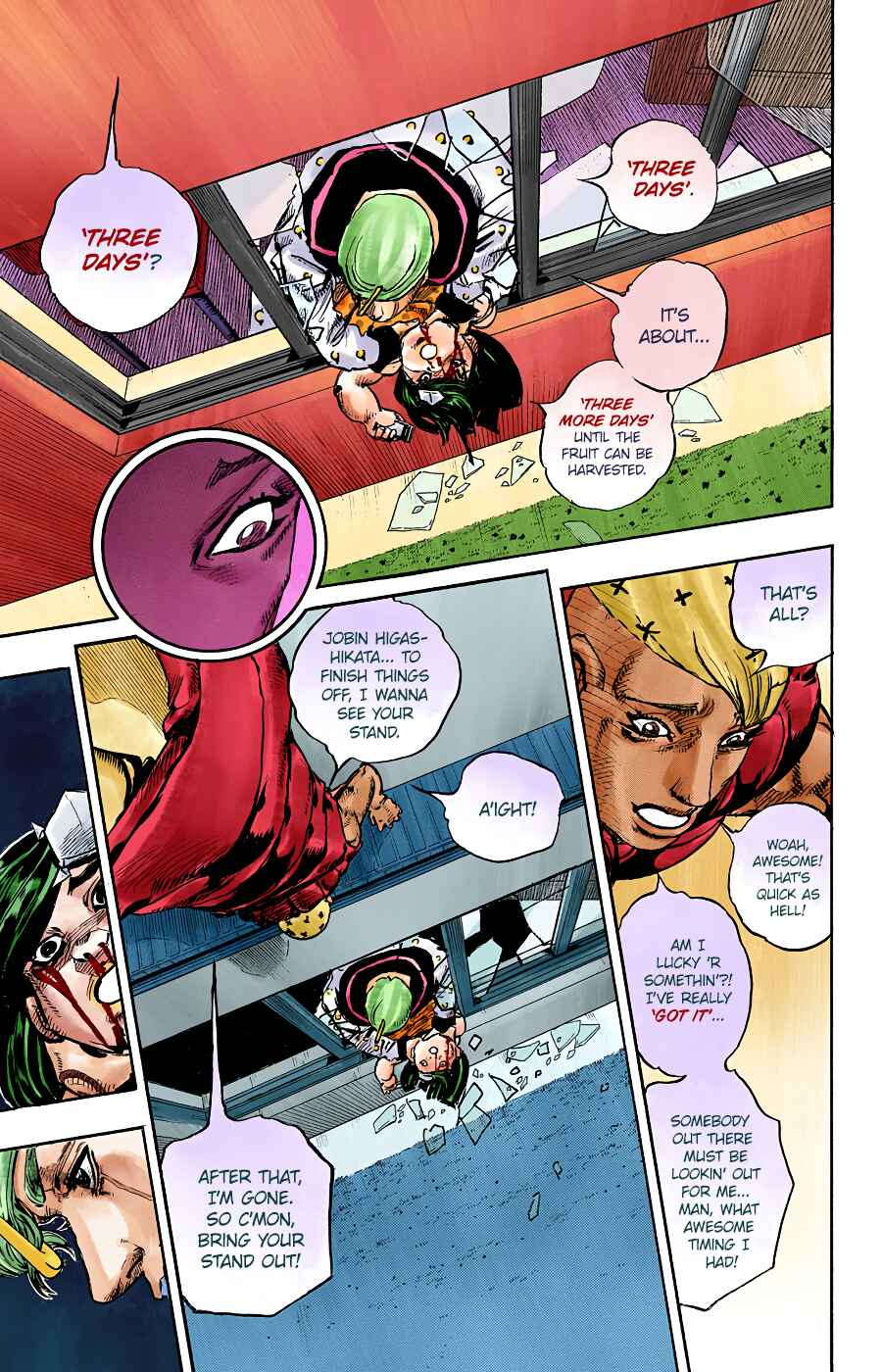 Page 10 Chapter 88 JoJos Bizarre Adventure, Part 8: JoJolion (Official Colored)