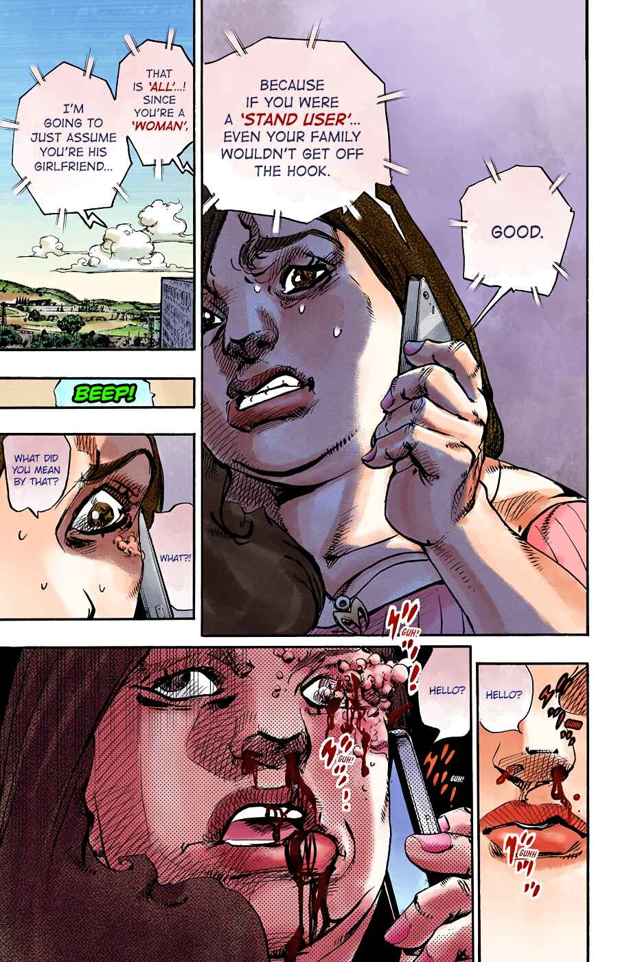 Page 35 Chapter 88 JoJos Bizarre Adventure, Part 8: JoJolion (Official Colored)