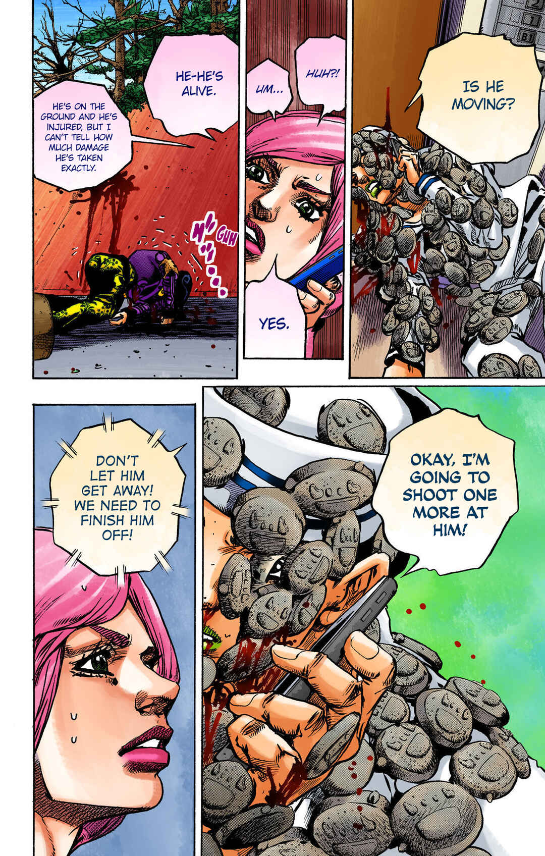 Page 16 Chapter 106 JoJos Bizarre Adventure, Part 8: JoJolion (Official Colored)