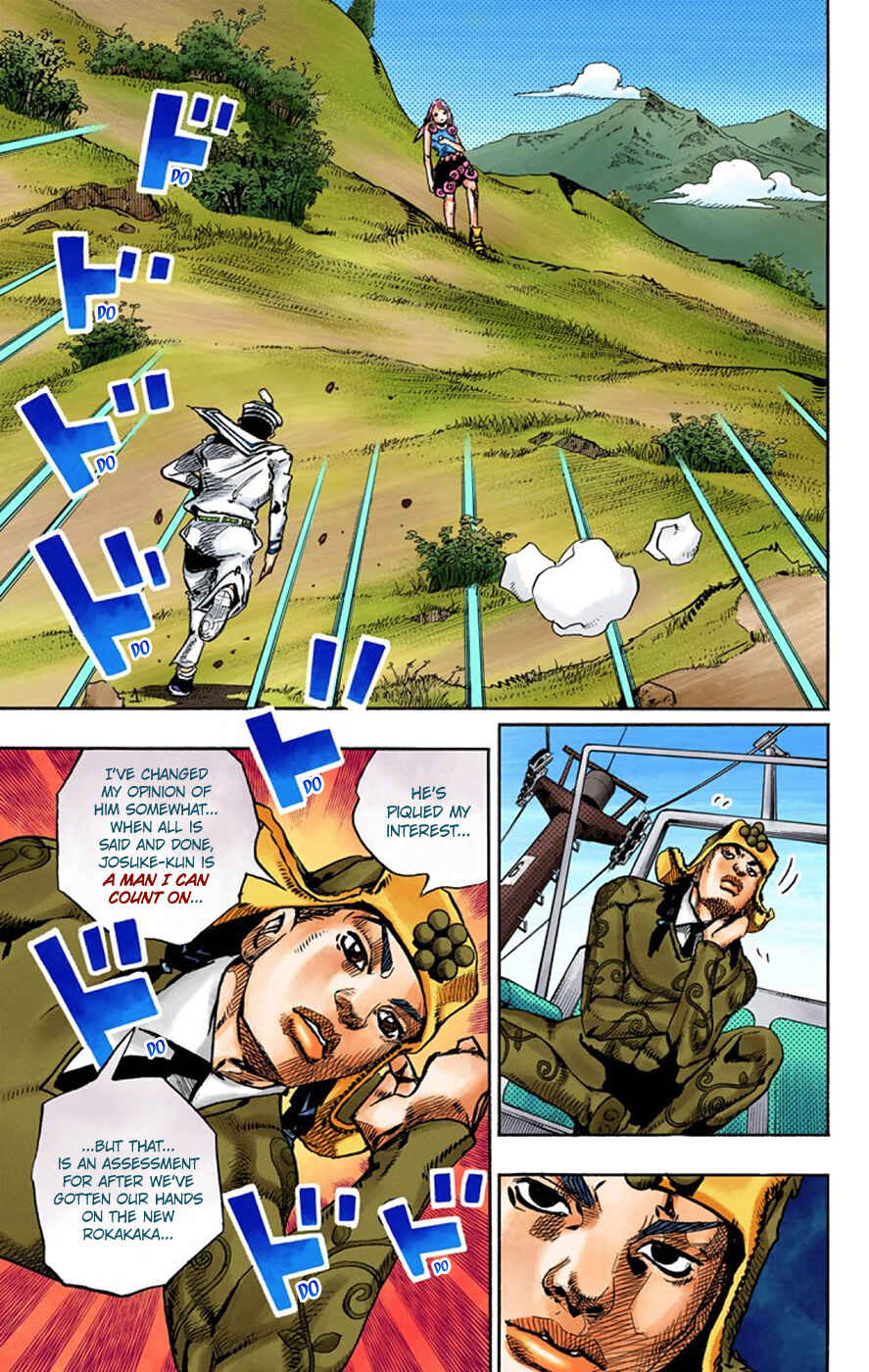 Page 15 Chapter 68 JoJos Bizarre Adventure, Part 8: JoJolion (Official Colored)