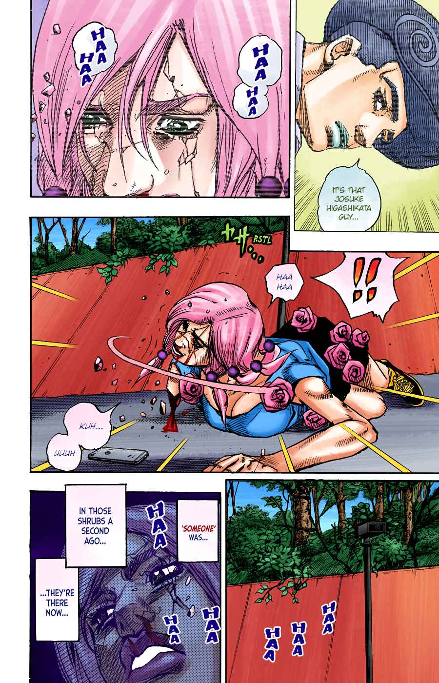 Page 21 Chapter 98 JoJos Bizarre Adventure, Part 8: JoJolion (Official Colored)