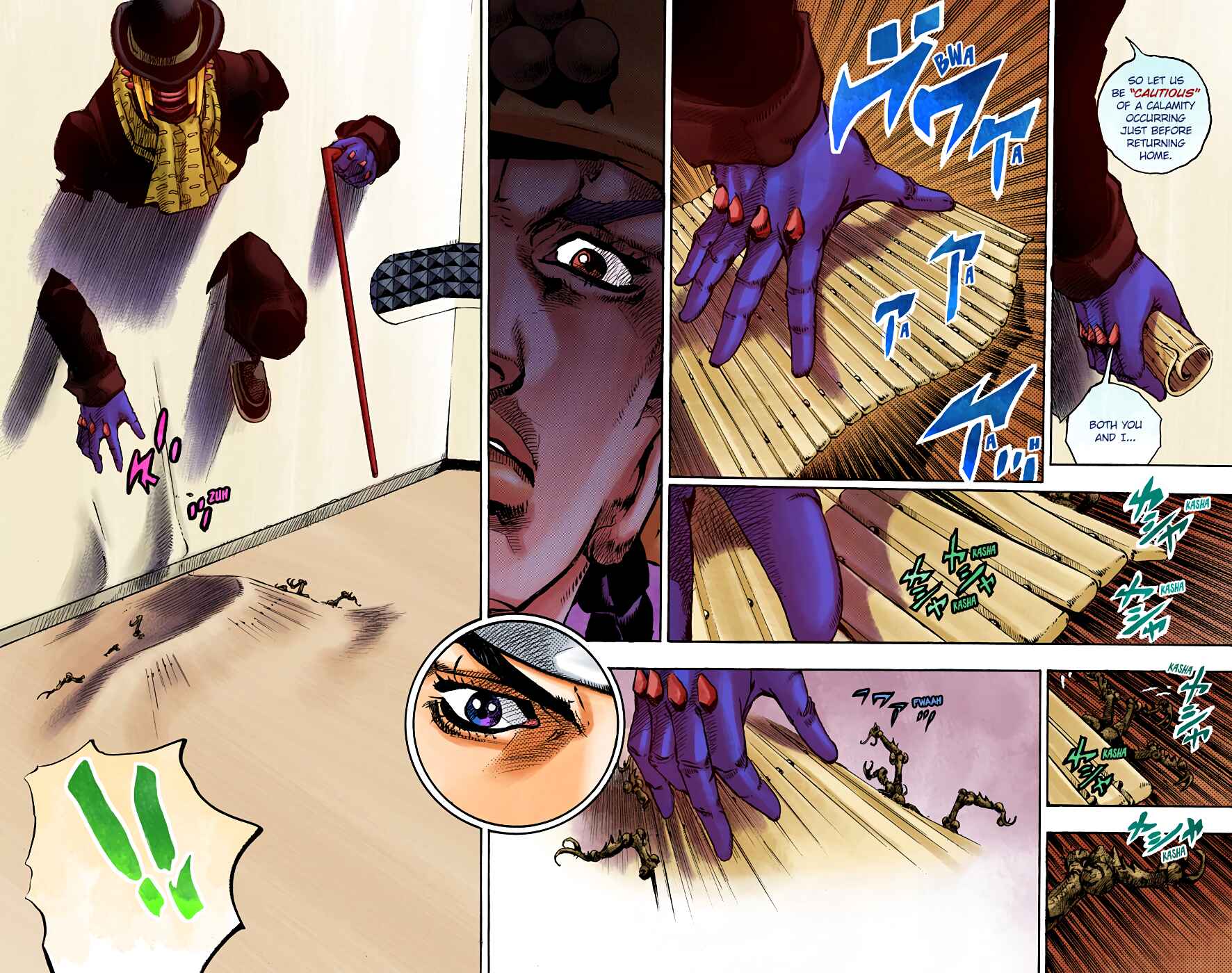 Page 27 Chapter 98 JoJos Bizarre Adventure, Part 8: JoJolion (Official Colored)