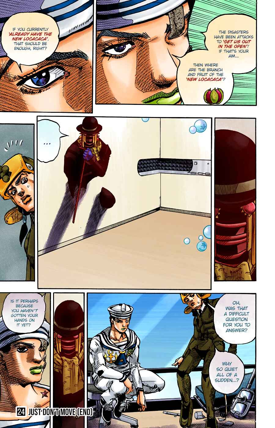 Page 36 Chapter 98 JoJos Bizarre Adventure, Part 8: JoJolion (Official Colored)