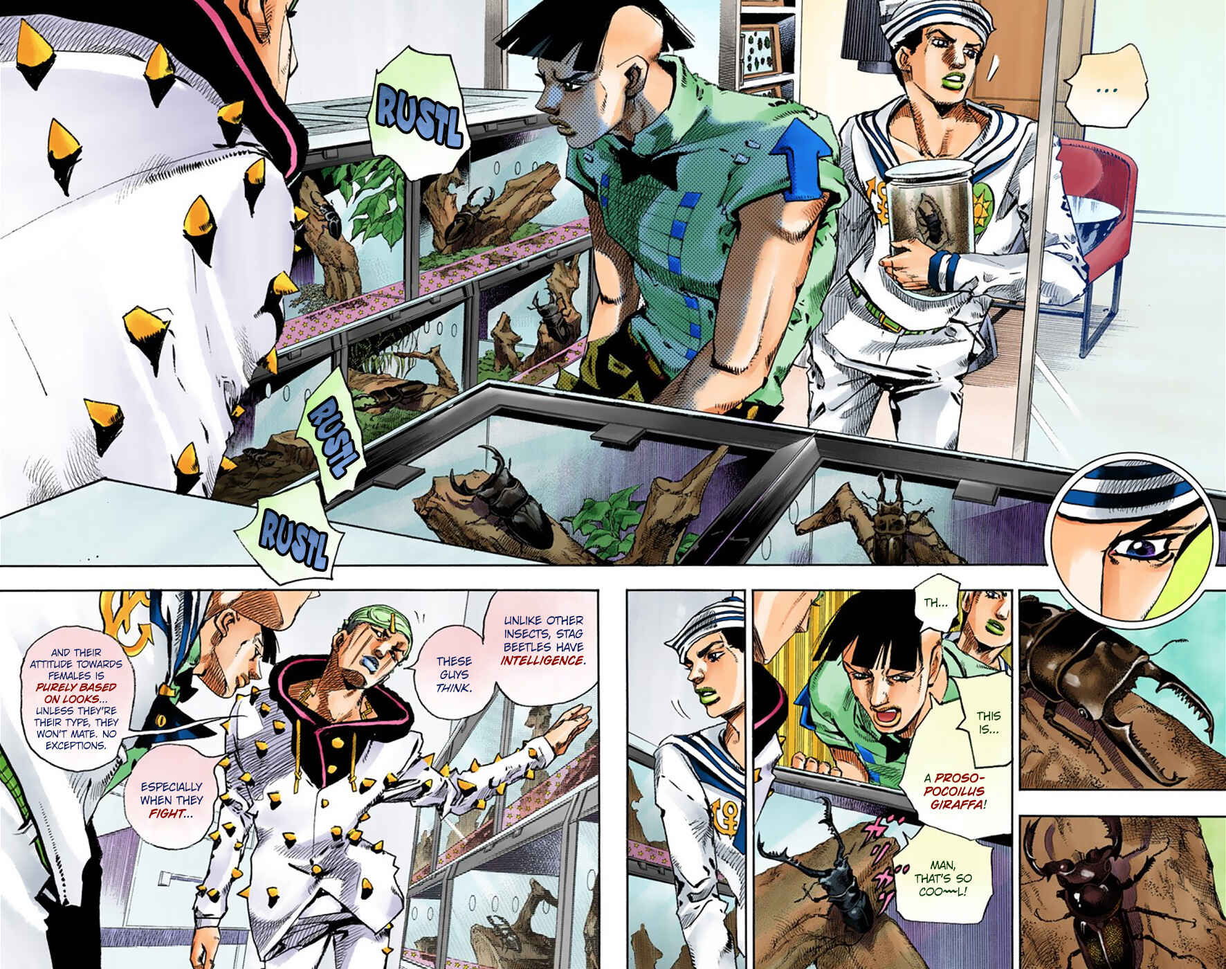 Page 27 Chapter 34 JoJos Bizarre Adventure, Part 8: JoJolion (Official Colored)