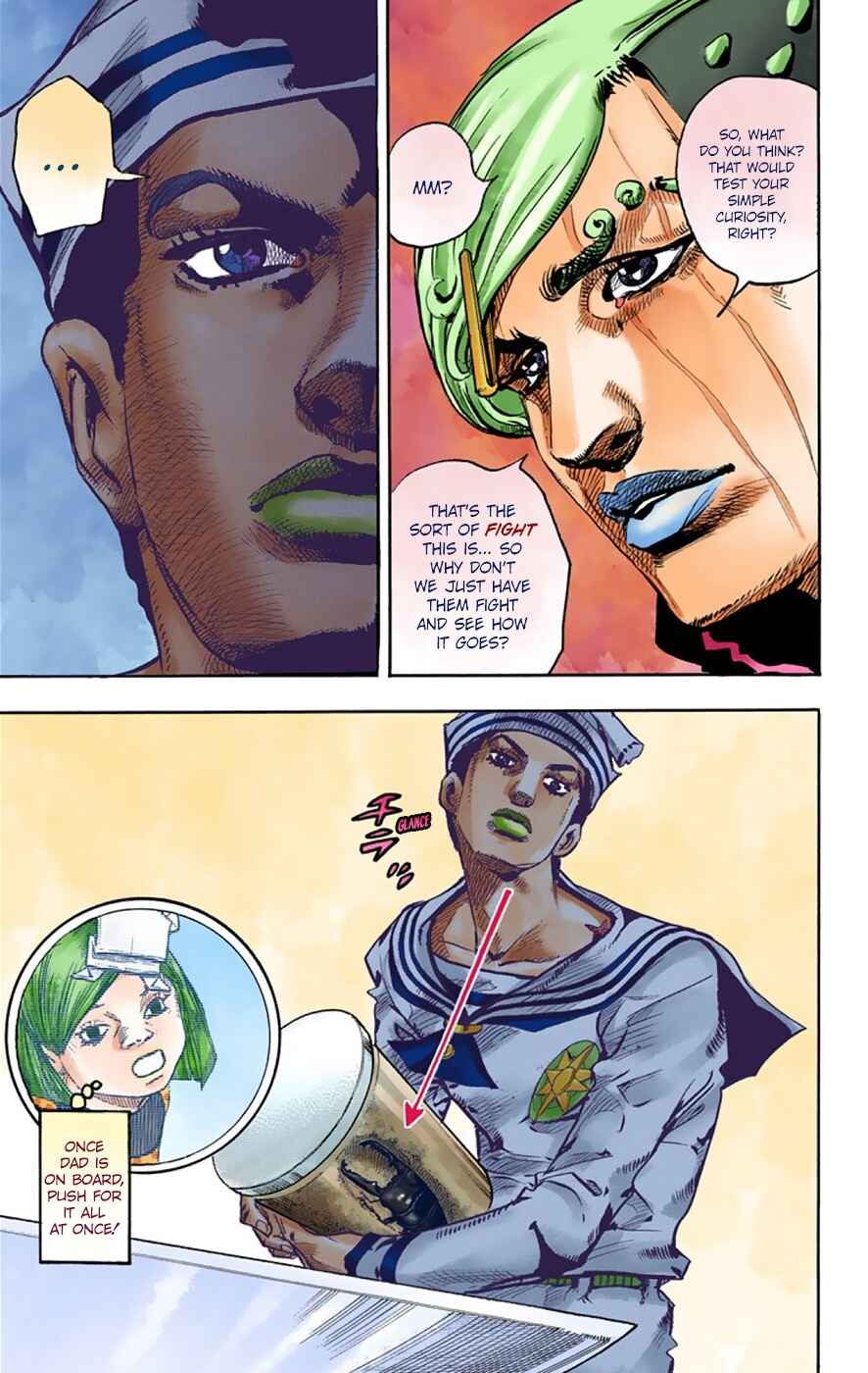 Page 35 Chapter 34 JoJos Bizarre Adventure, Part 8: JoJolion (Official Colored)