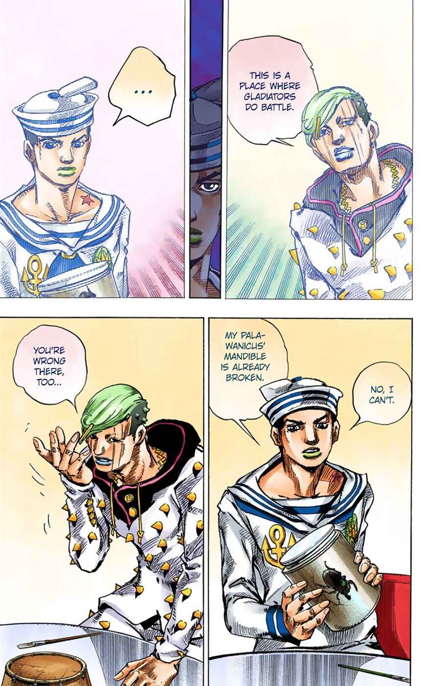 Page 13 Chapter 36 JoJos Bizarre Adventure, Part 8: JoJolion (Official Colored)