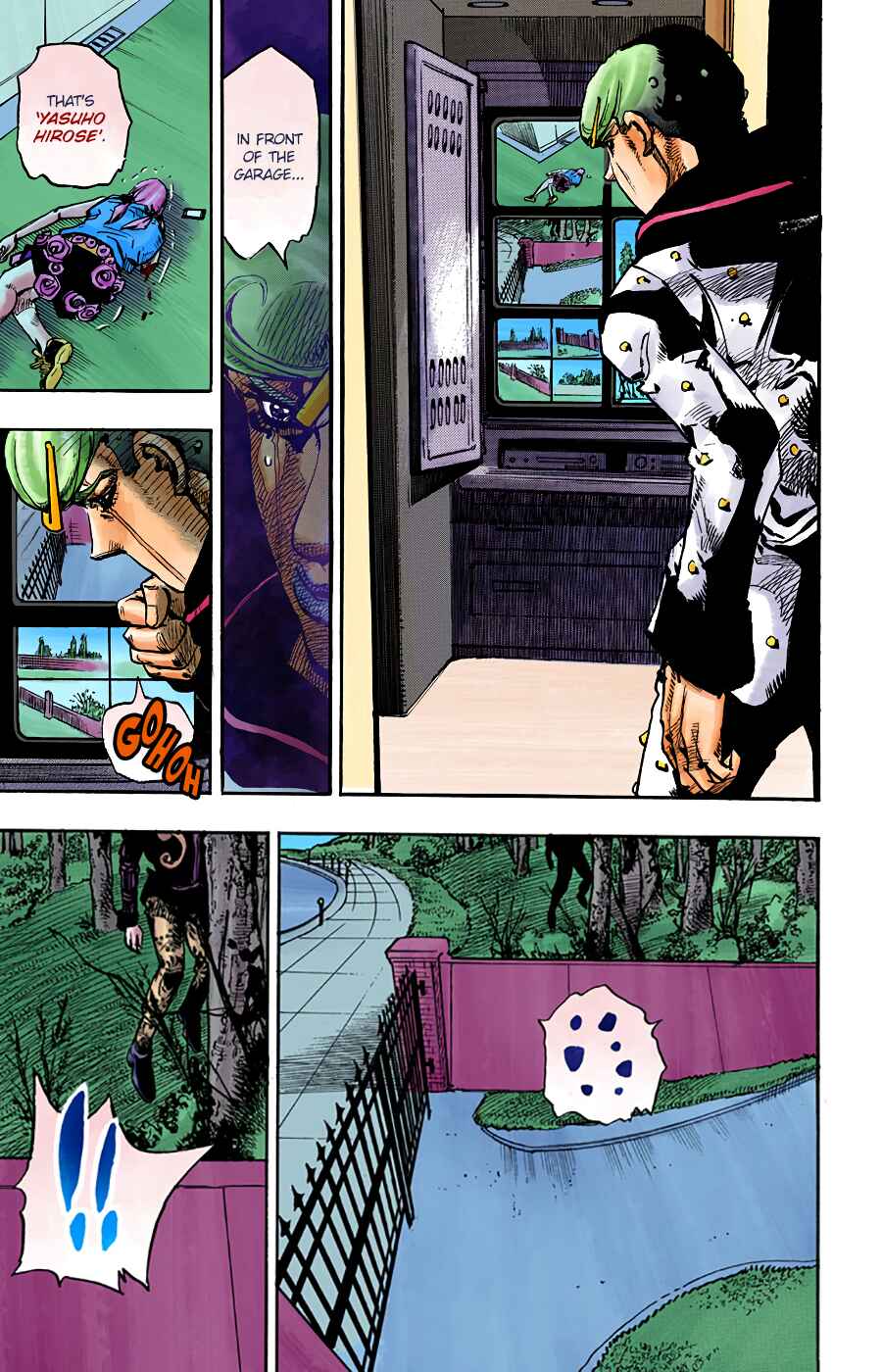 Page 12 Chapter 97 JoJos Bizarre Adventure, Part 8: JoJolion (Official Colored)