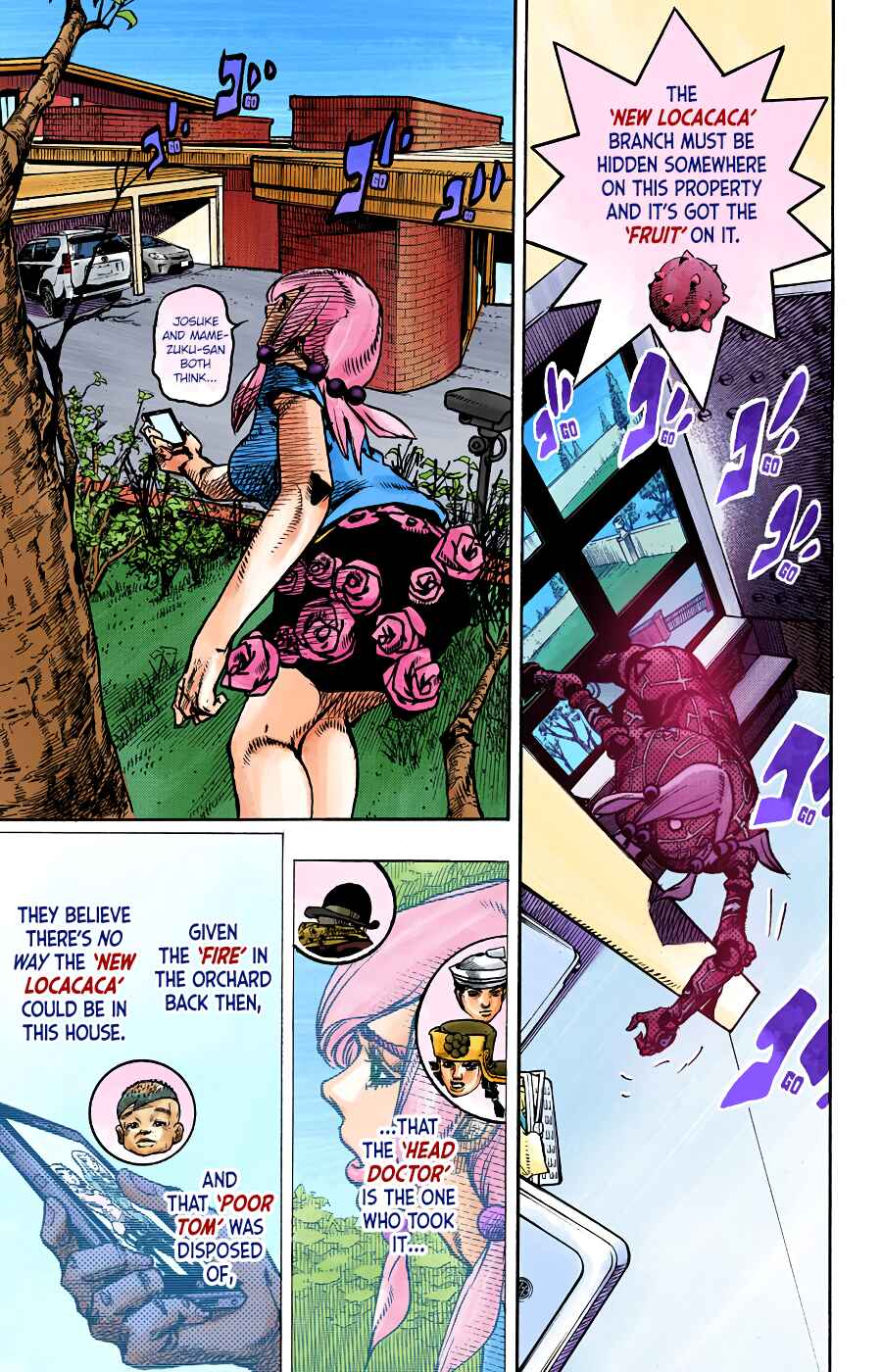 Page 12 Chapter 93 JoJos Bizarre Adventure, Part 8: JoJolion (Official Colored)