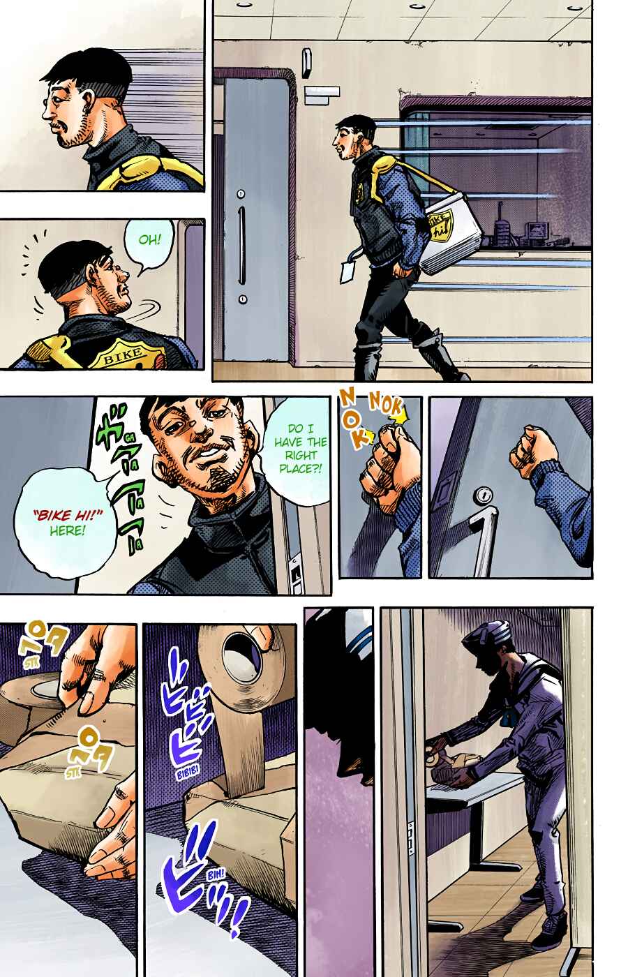 Page 4 Chapter 93 JoJos Bizarre Adventure, Part 8: JoJolion (Official Colored)