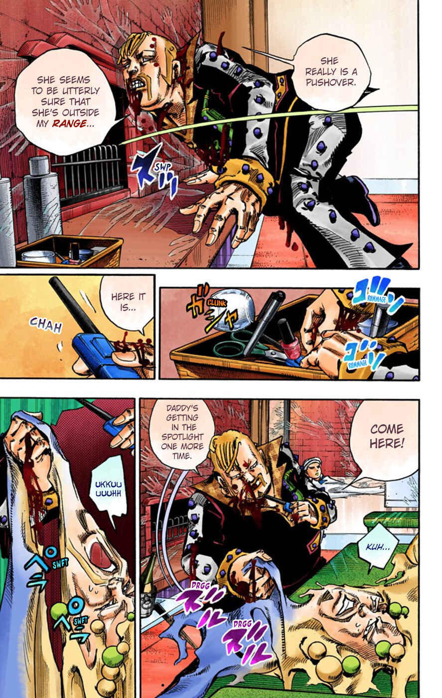 Page 13 Chapter 55 JoJos Bizarre Adventure, Part 8: JoJolion (Official Colored)