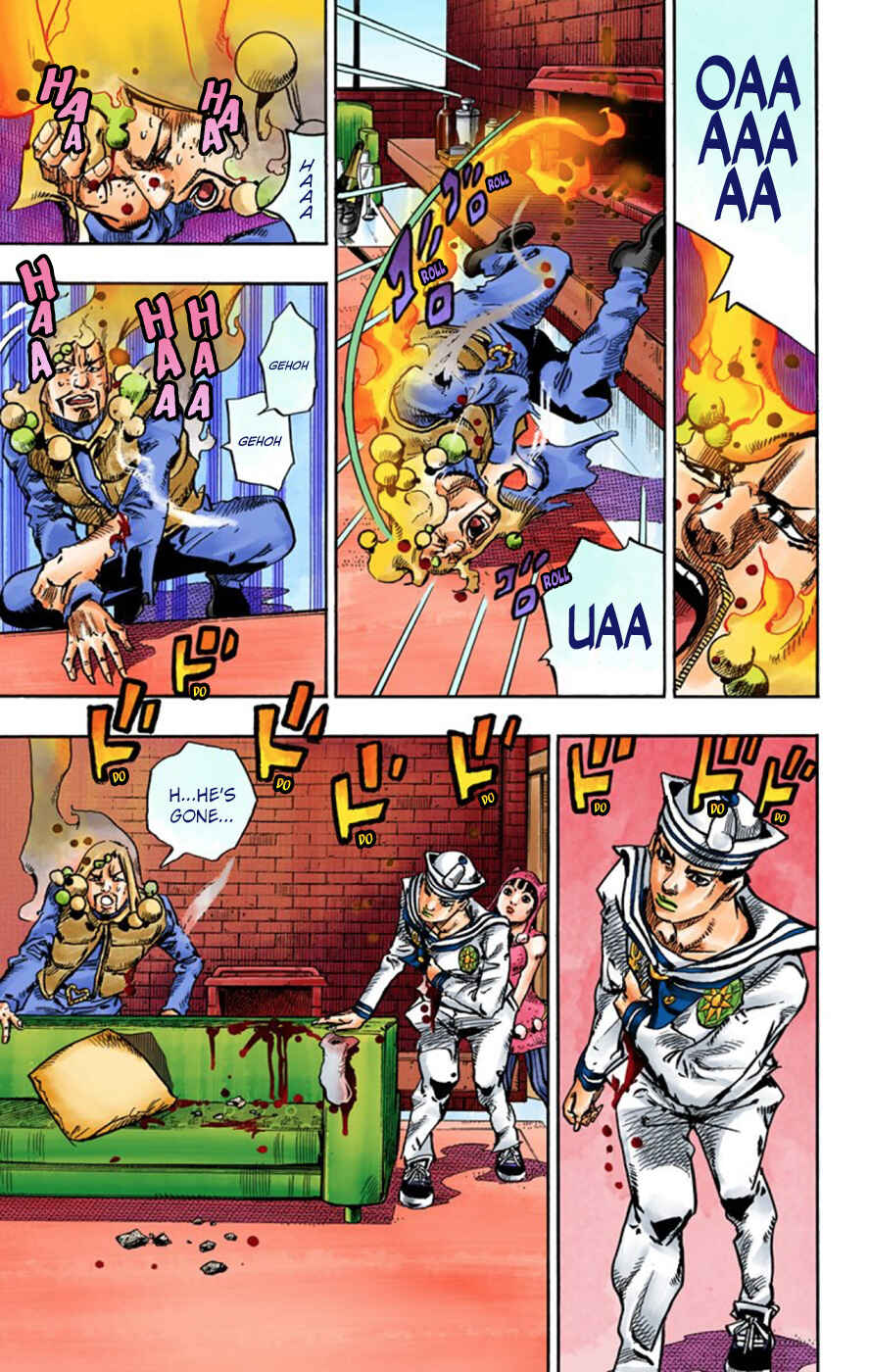 Page 21 Chapter 55 JoJos Bizarre Adventure, Part 8: JoJolion (Official Colored)