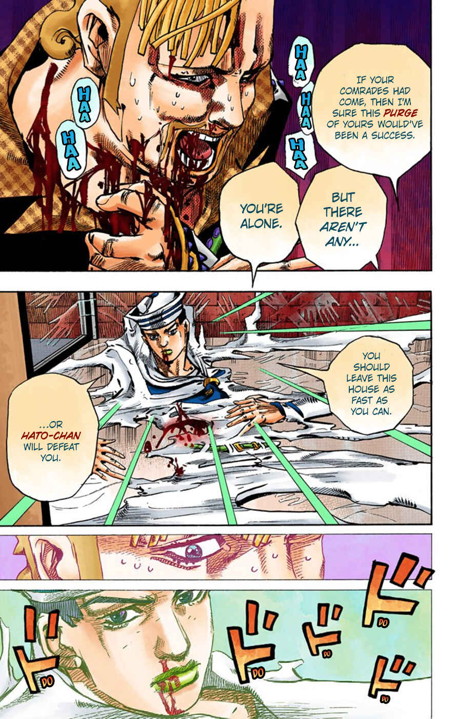 Page 9 Chapter 55 JoJos Bizarre Adventure, Part 8: JoJolion (Official Colored)