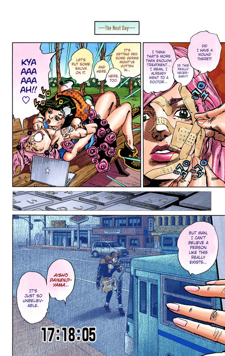Page 8 Chapter 43 JoJos Bizarre Adventure, Part 8: JoJolion (Official Colored)
