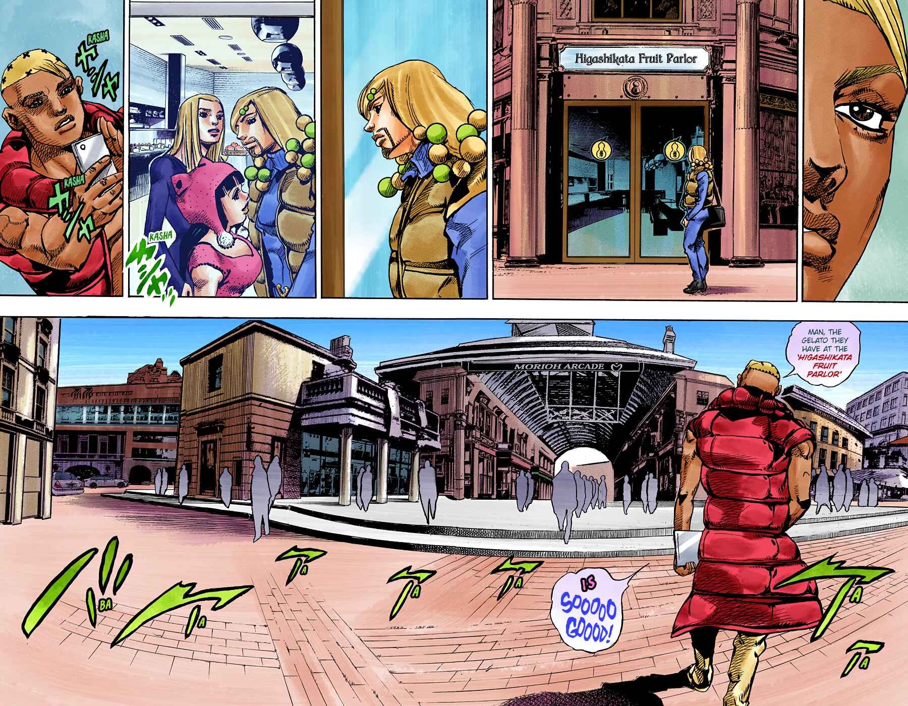 Page 10 Chapter 87 JoJos Bizarre Adventure, Part 8: JoJolion (Official Colored)