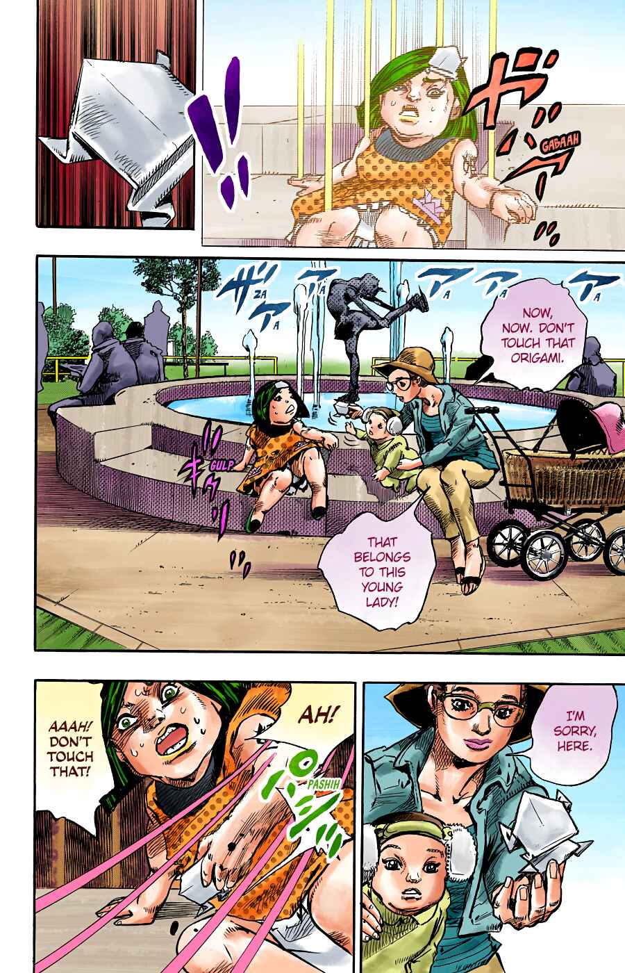 Page 12 Chapter 87 JoJos Bizarre Adventure, Part 8: JoJolion (Official Colored)