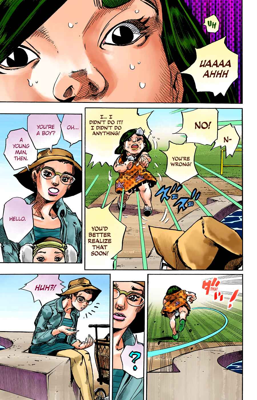 Page 13 Chapter 87 JoJos Bizarre Adventure, Part 8: JoJolion (Official Colored)