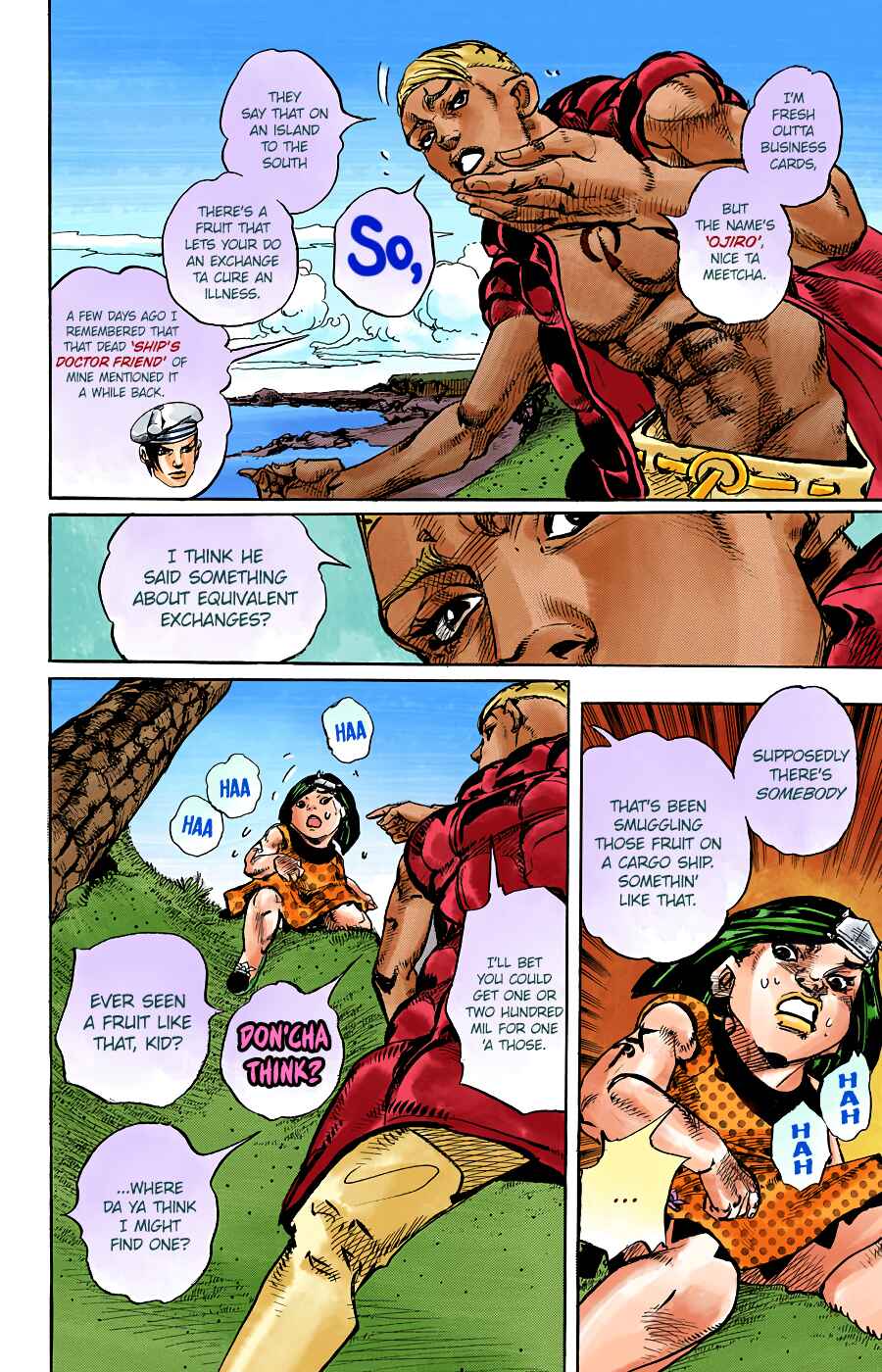Page 23 Chapter 87 JoJos Bizarre Adventure, Part 8: JoJolion (Official Colored)