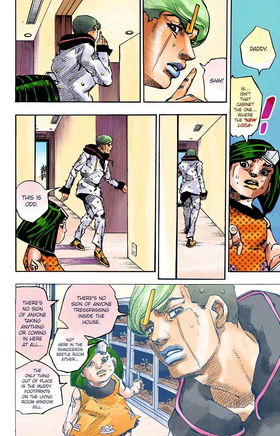 Page 35 Chapter 87 JoJos Bizarre Adventure, Part 8: JoJolion (Official Colored)