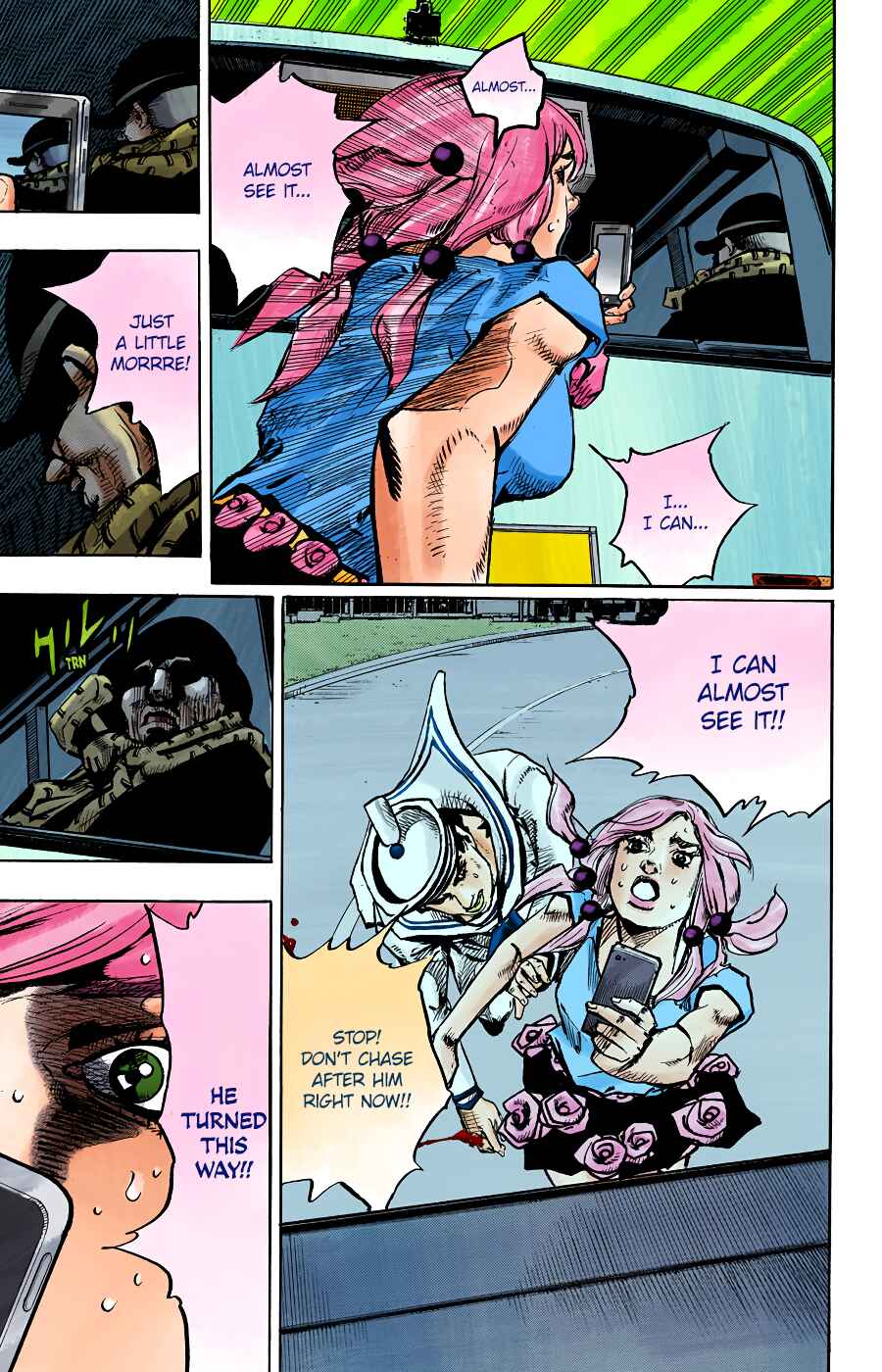 Page 13 Chapter 86 JoJos Bizarre Adventure, Part 8: JoJolion (Official Colored)